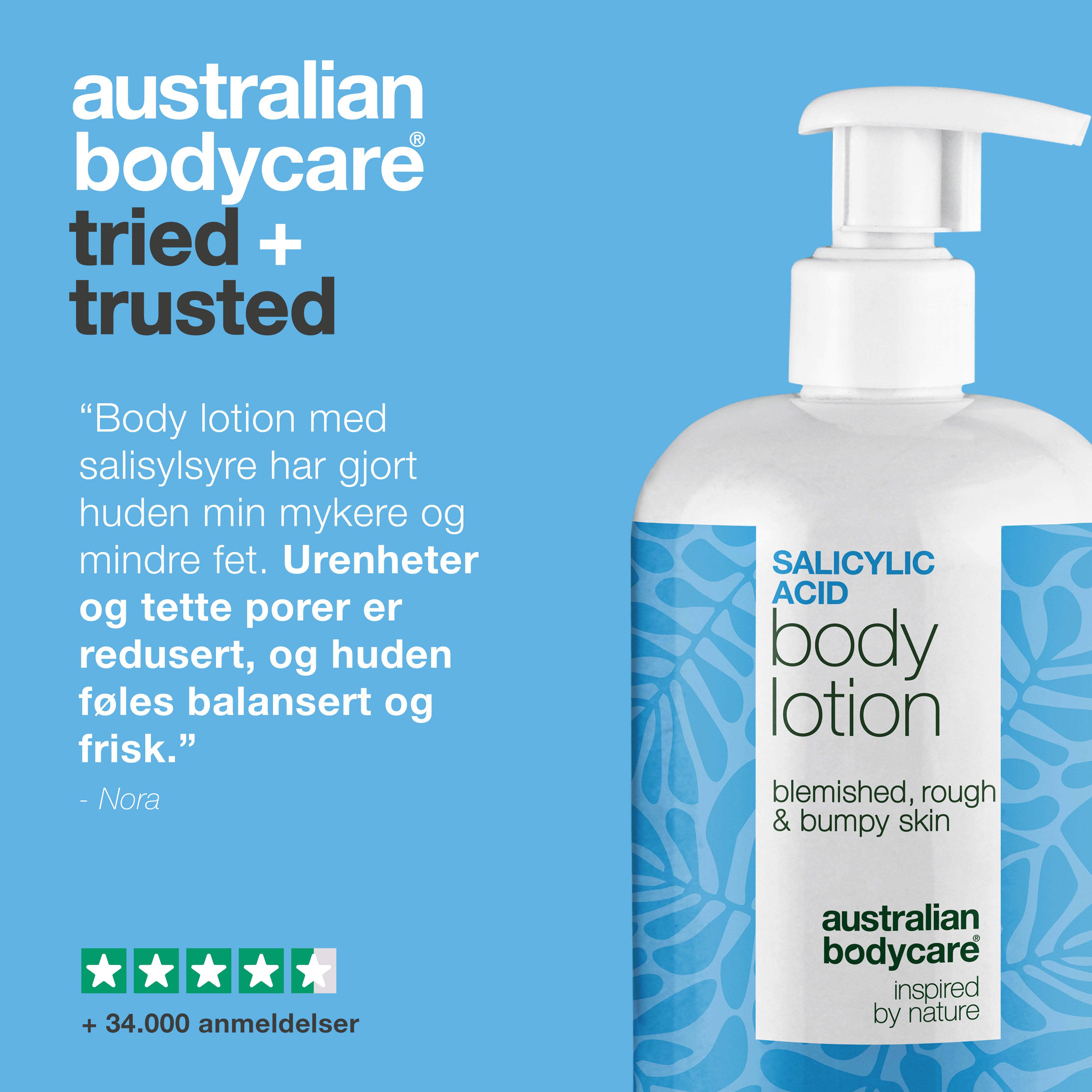 Australian Bodycare Salicylic Acid Body Lotion, 500 ml