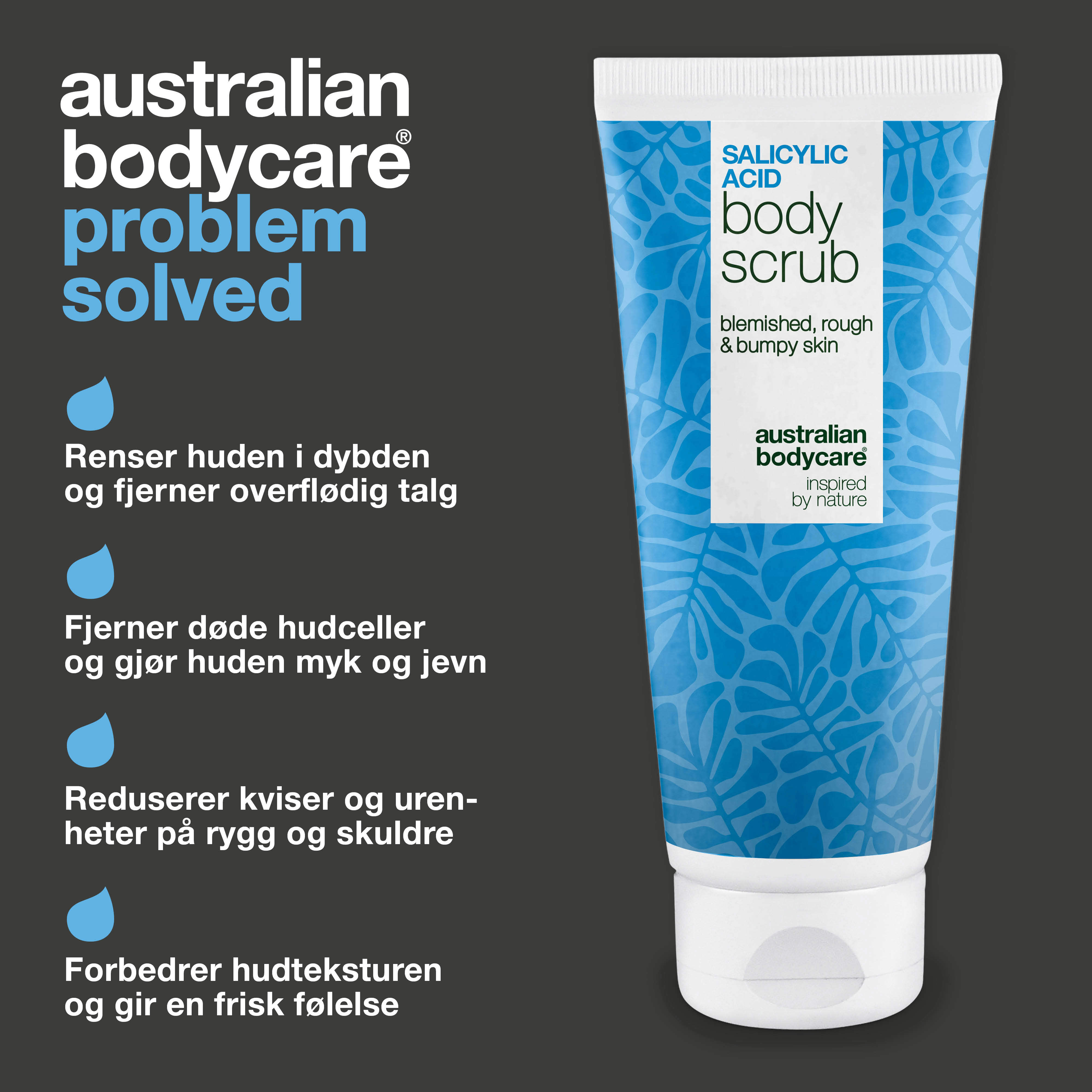 Australian Bodycare Salicylic Acid Body Scrub, 200 ml