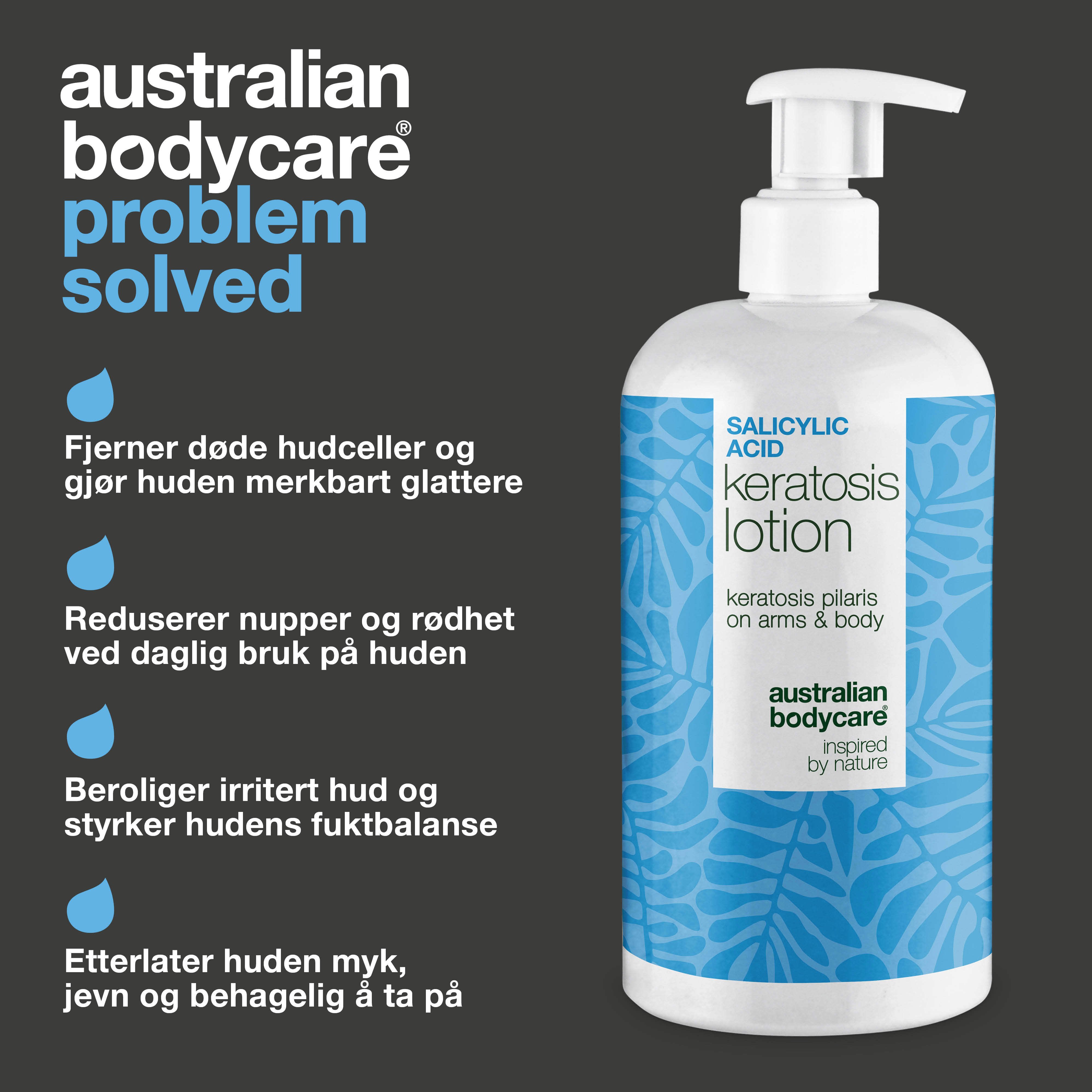 Australian Bodycare Salicylic Acid Keratosis Body Lotion, 500 ml
