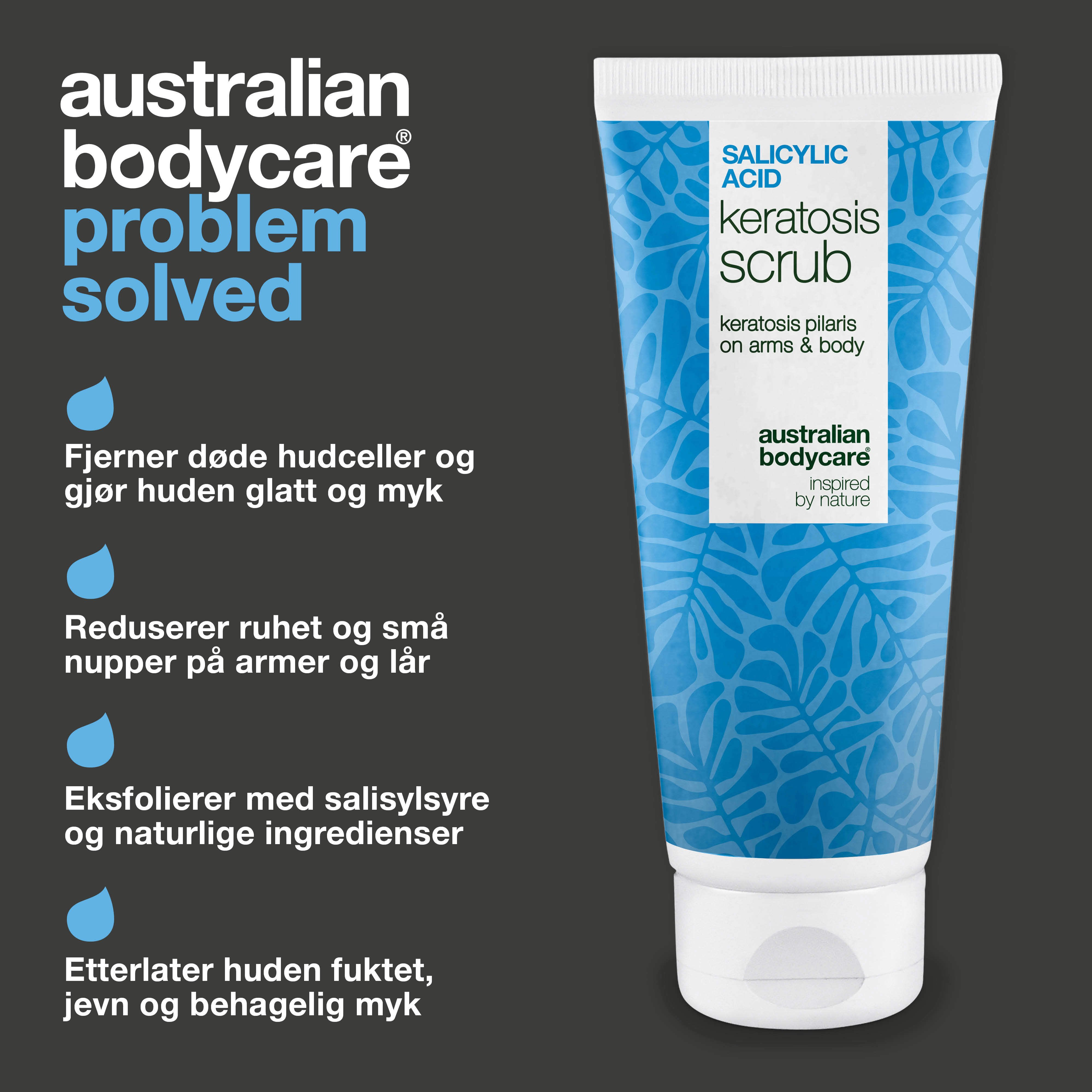 Australian Bodycare Salicylic Acid Keratosis Scrub, 200 ml