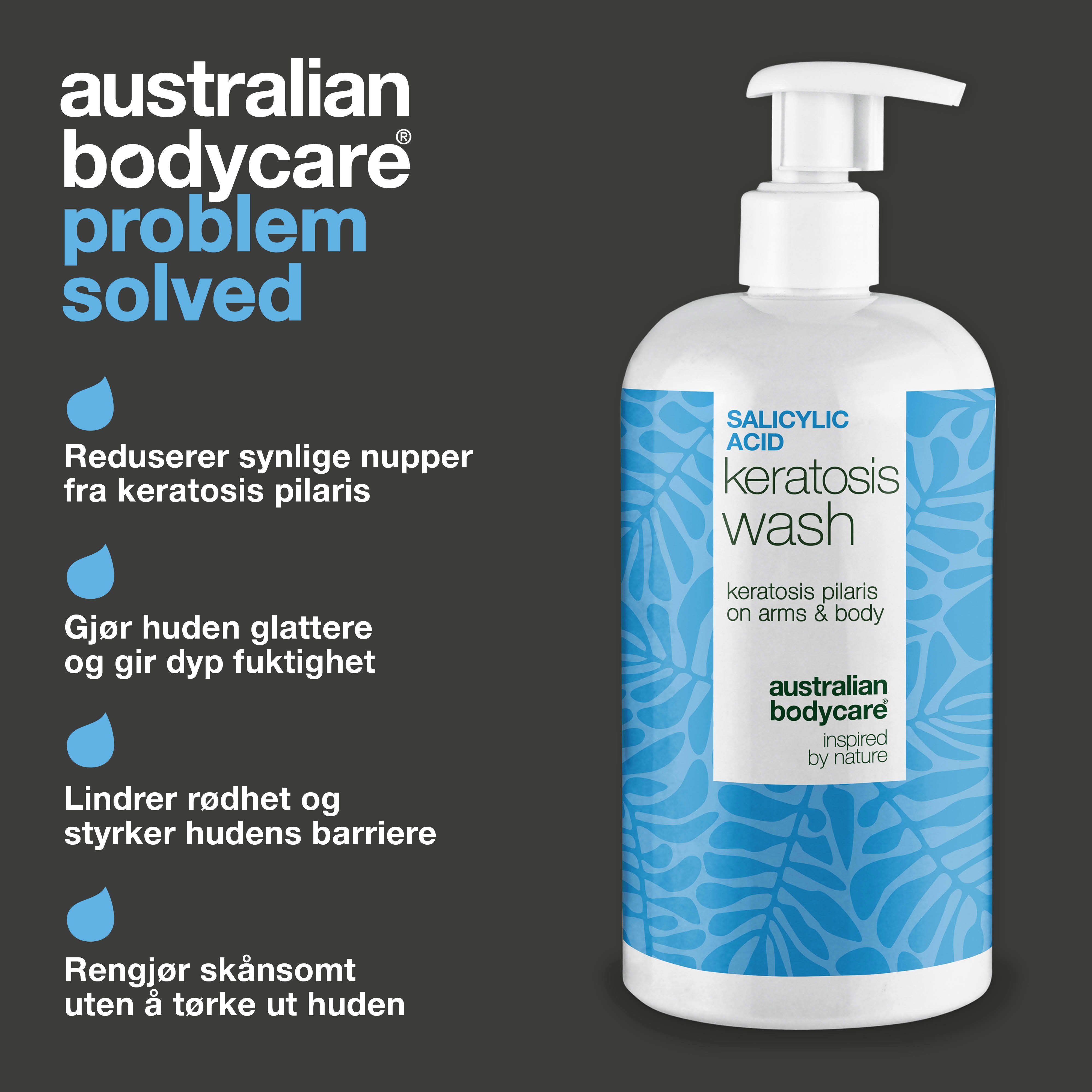 Australian Bodycare Salicylic Acid Keratosis Wash, 500 ml