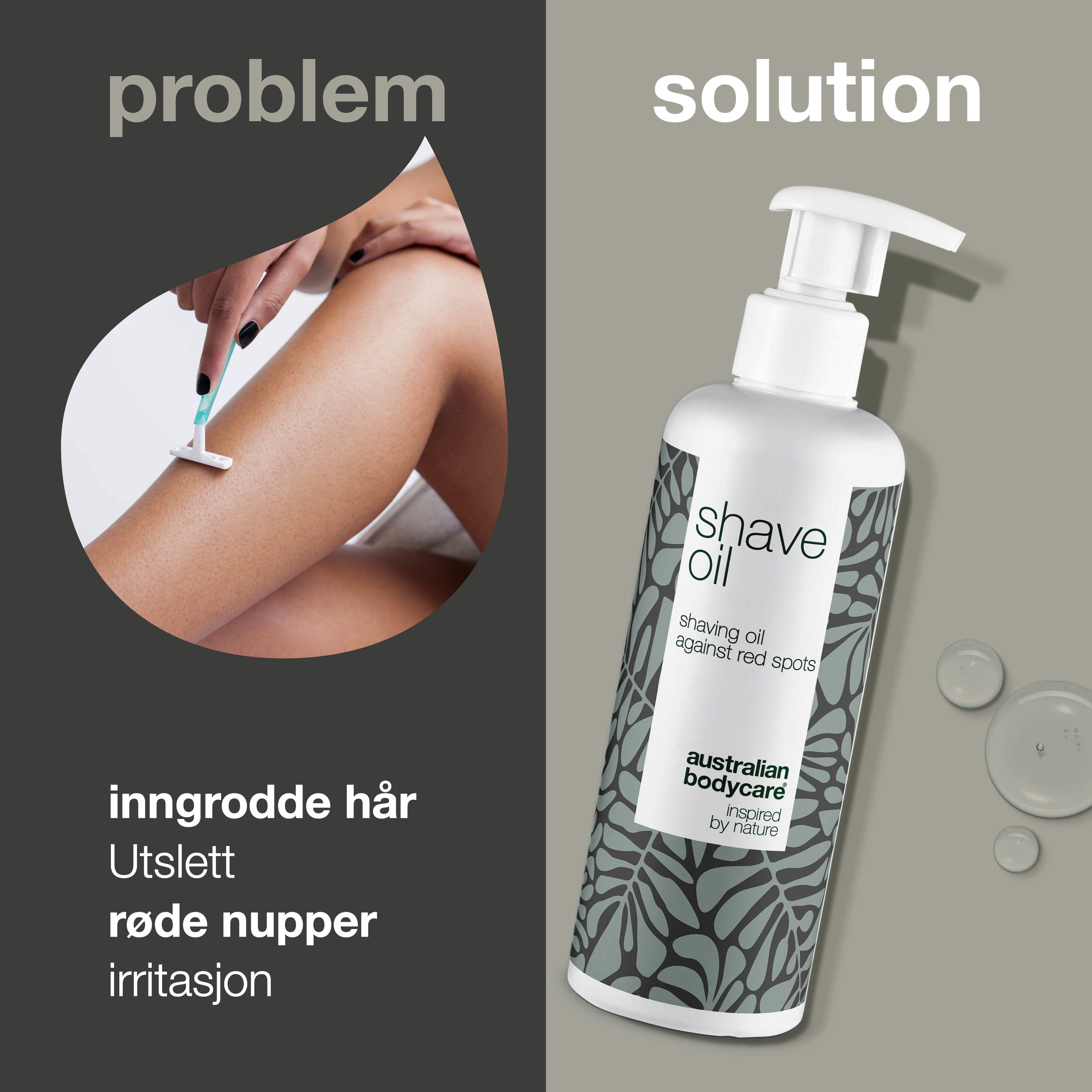 Australian Bodycare Shave Oil, 250 ml