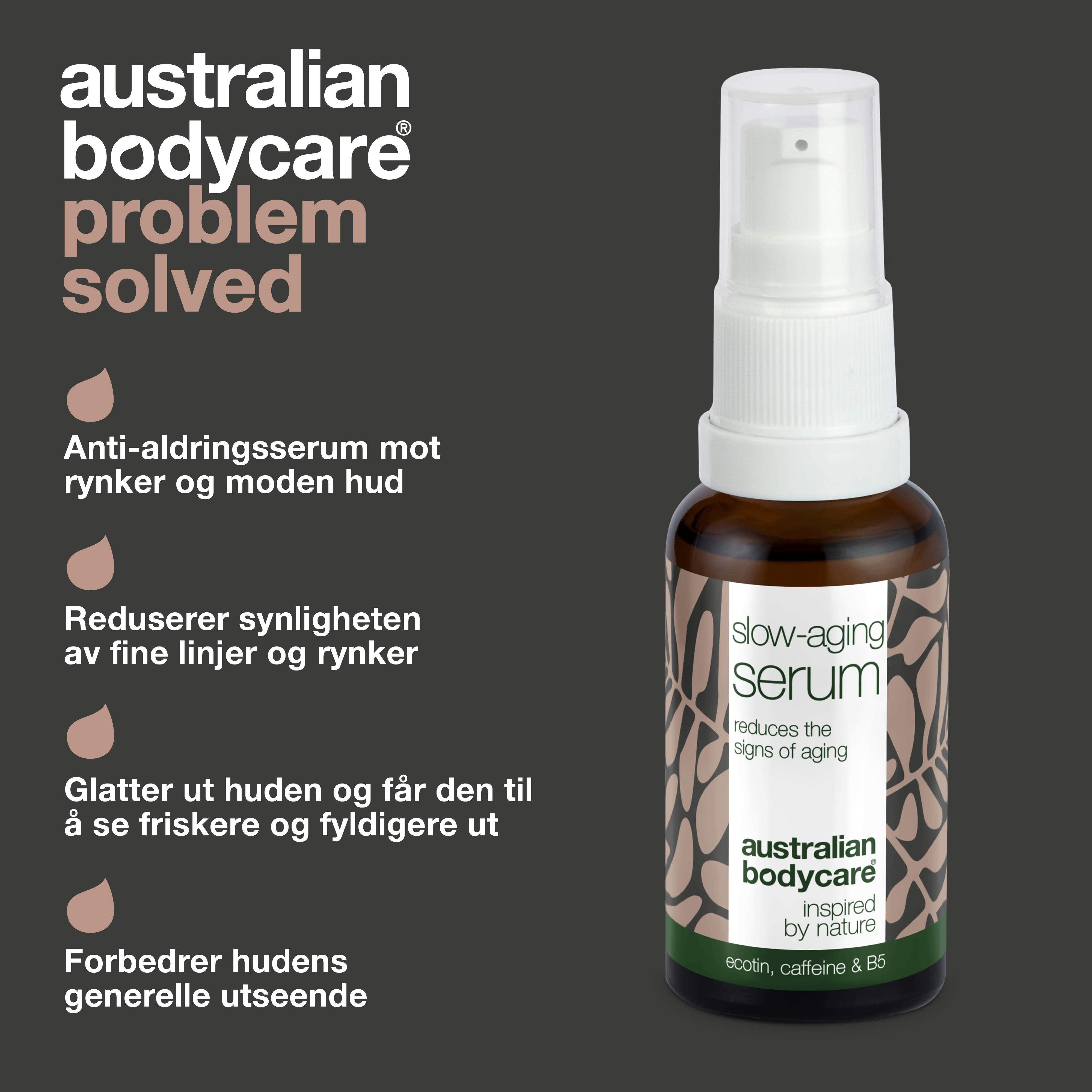 Australian Bodycare Slow-Aging Serum, 30 ml