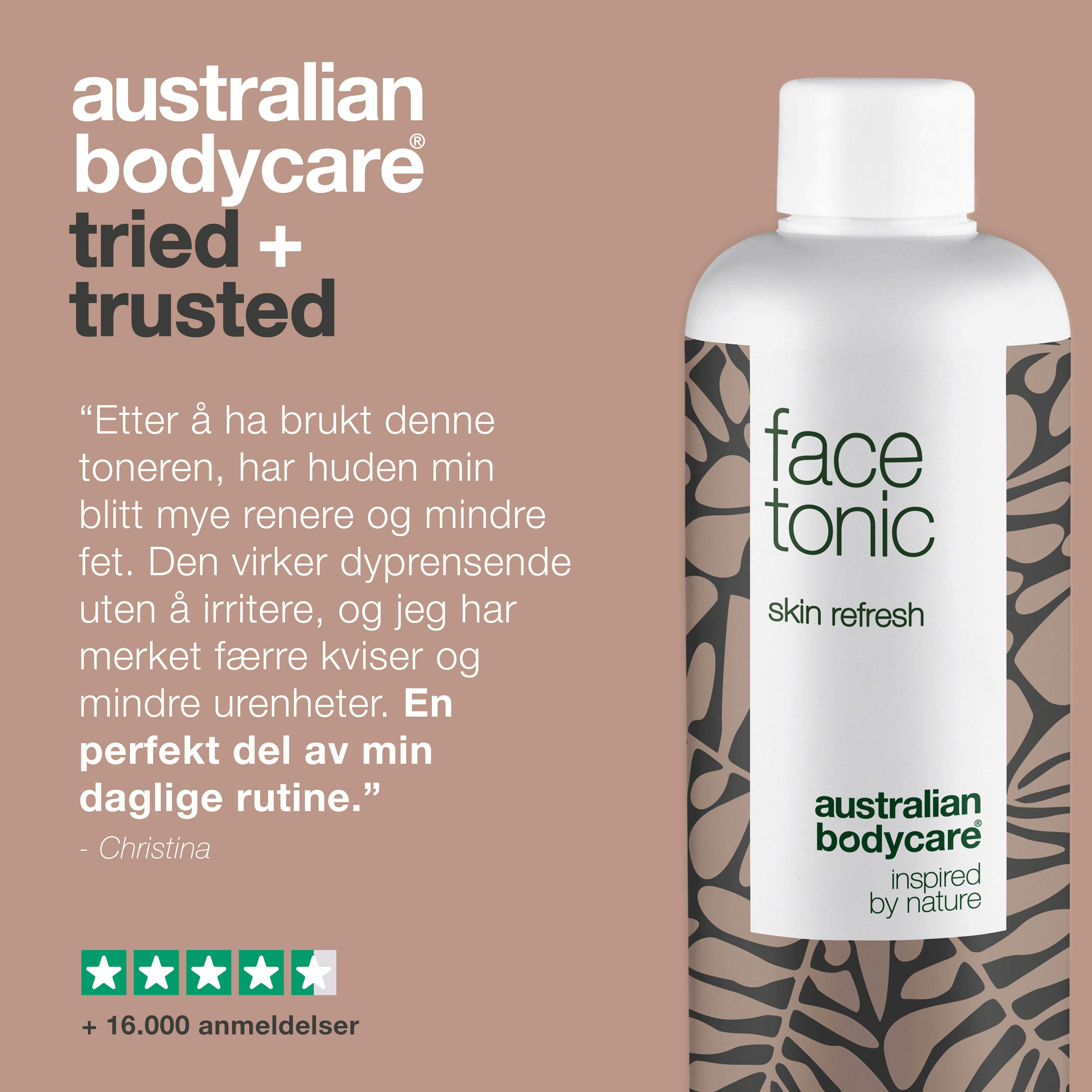 Australian Bodycare Tea Tree Oil Face Tonic, 150 ml