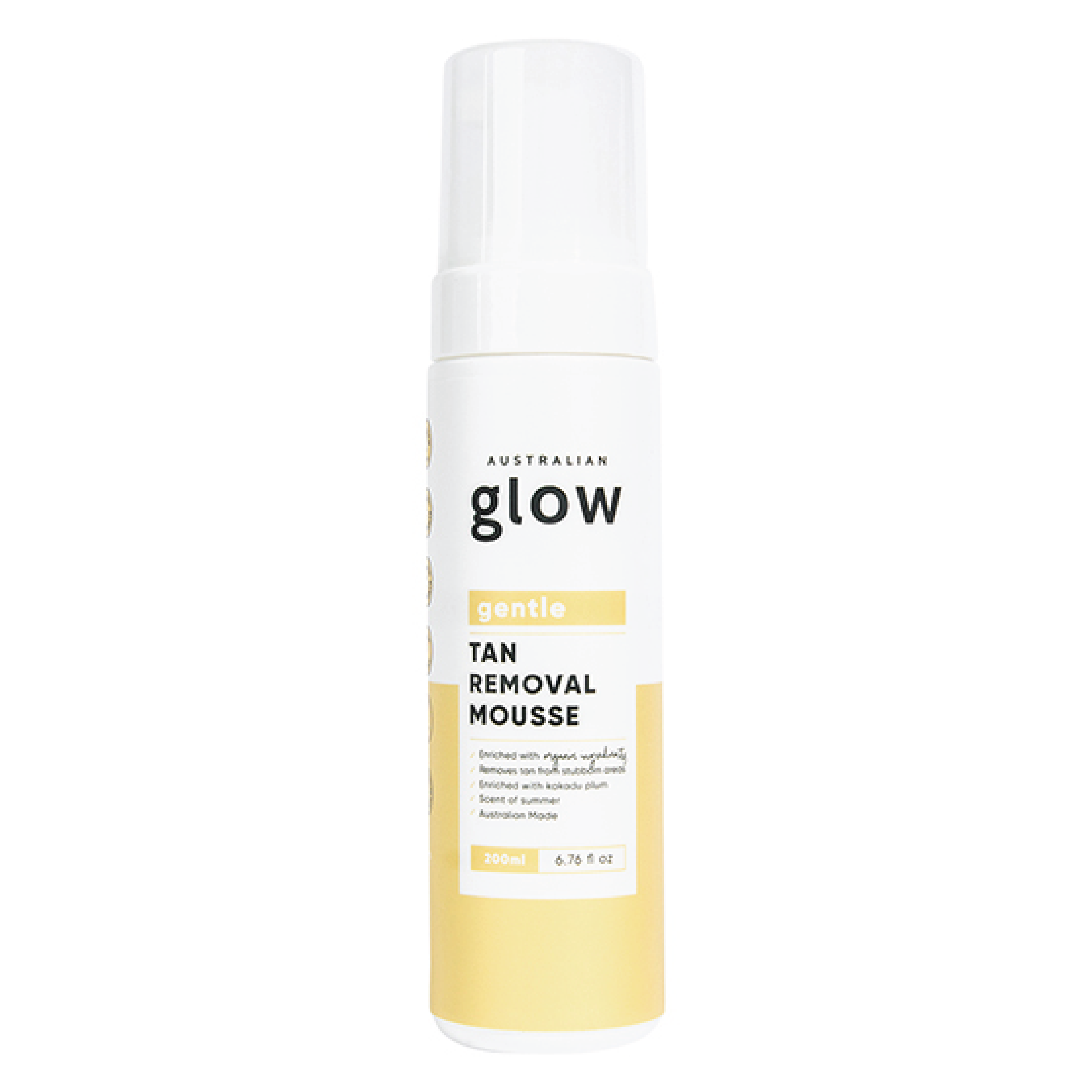 Australian Glow Gentle Tan Removal Mousse, 200 ml