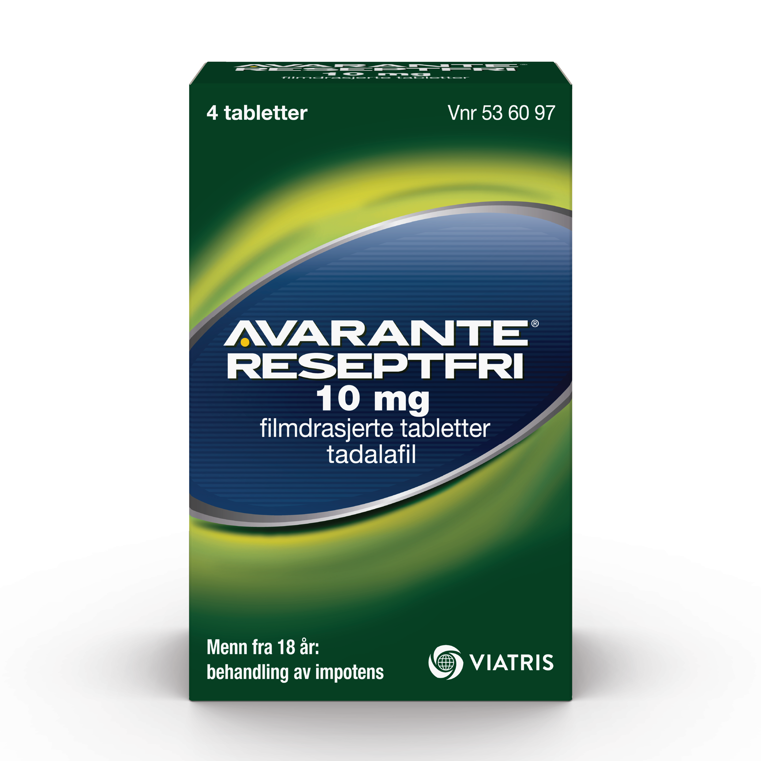 Avarante Reseptfri 10 mg tabletter, 4 stk.