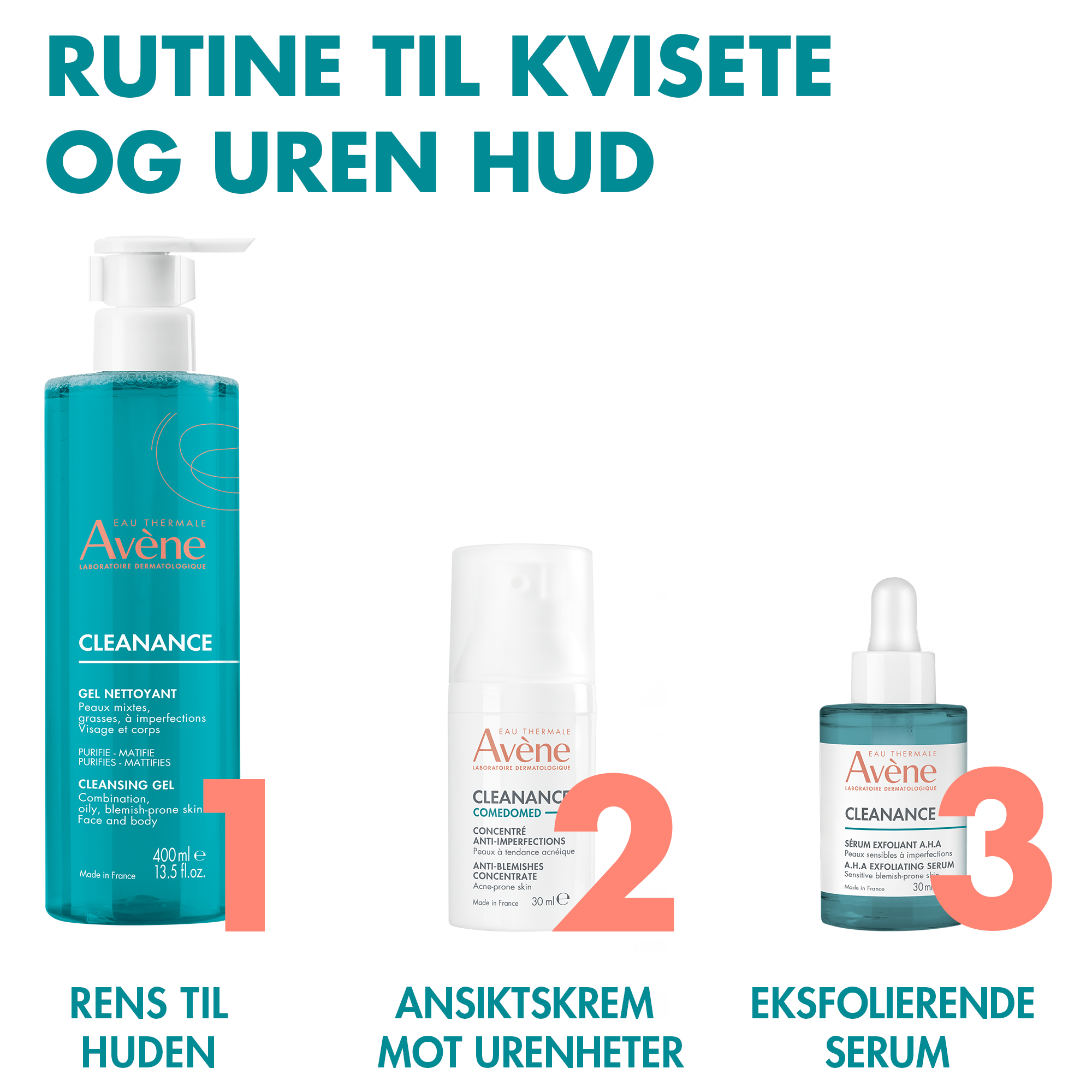 Avène Cleanance Cleansing Gel, 400 ml