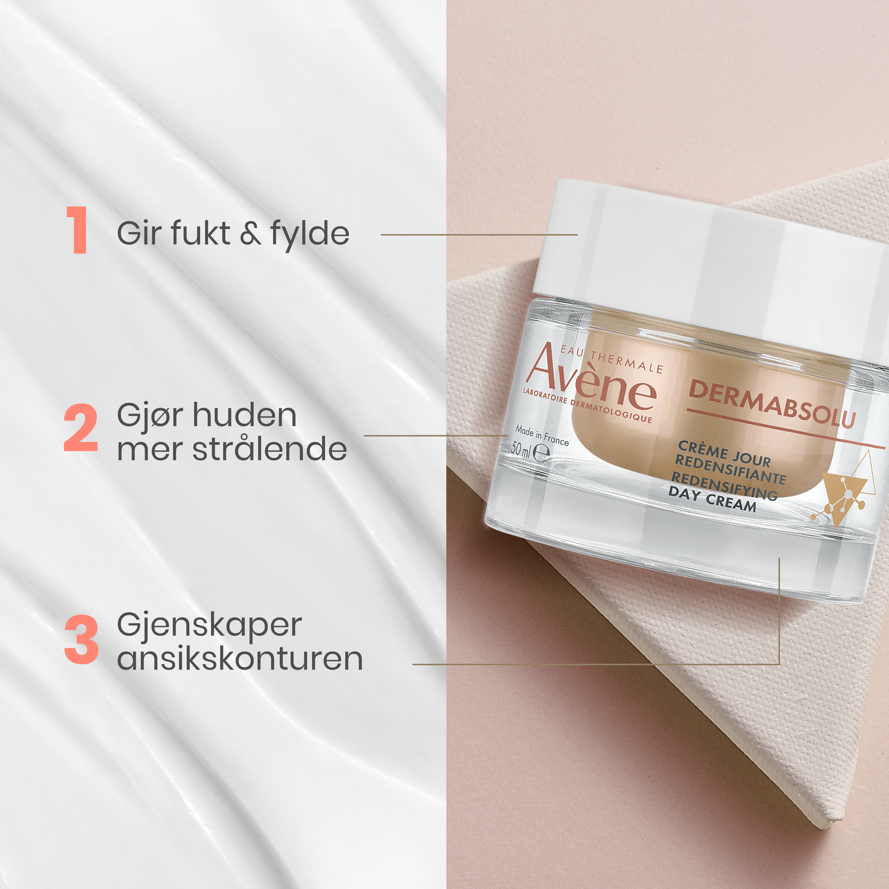 Avène Dermabsolu Day Dagkrem, 50 ml