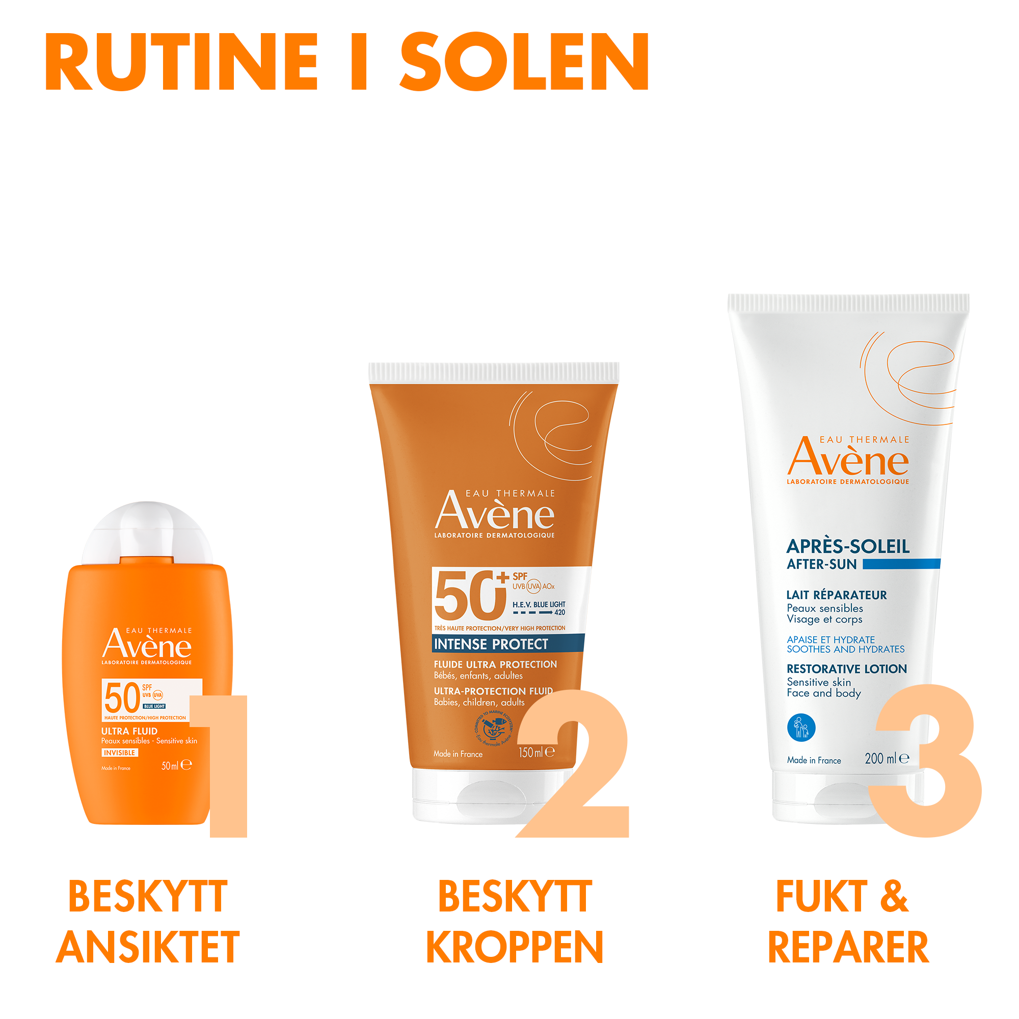 Avène Ultra Fluid Invisible SPF50, 50 ml