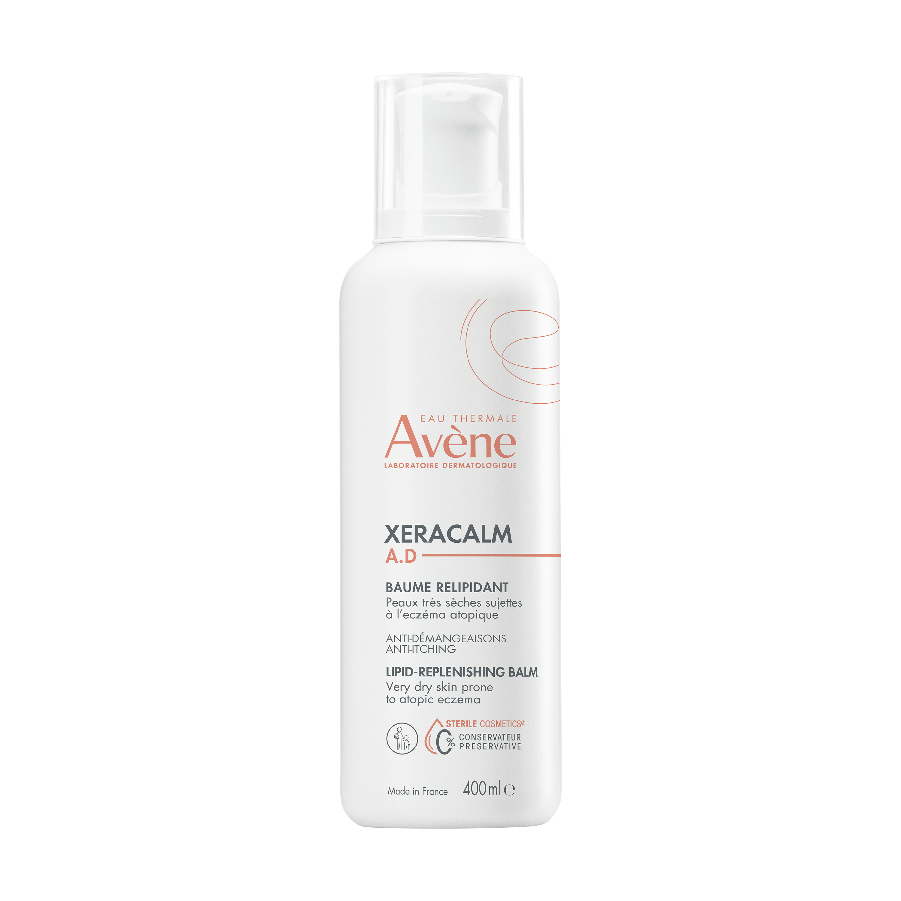 Avène XeraCalm A.D Lipid-Replenishing Balm, 400 ml