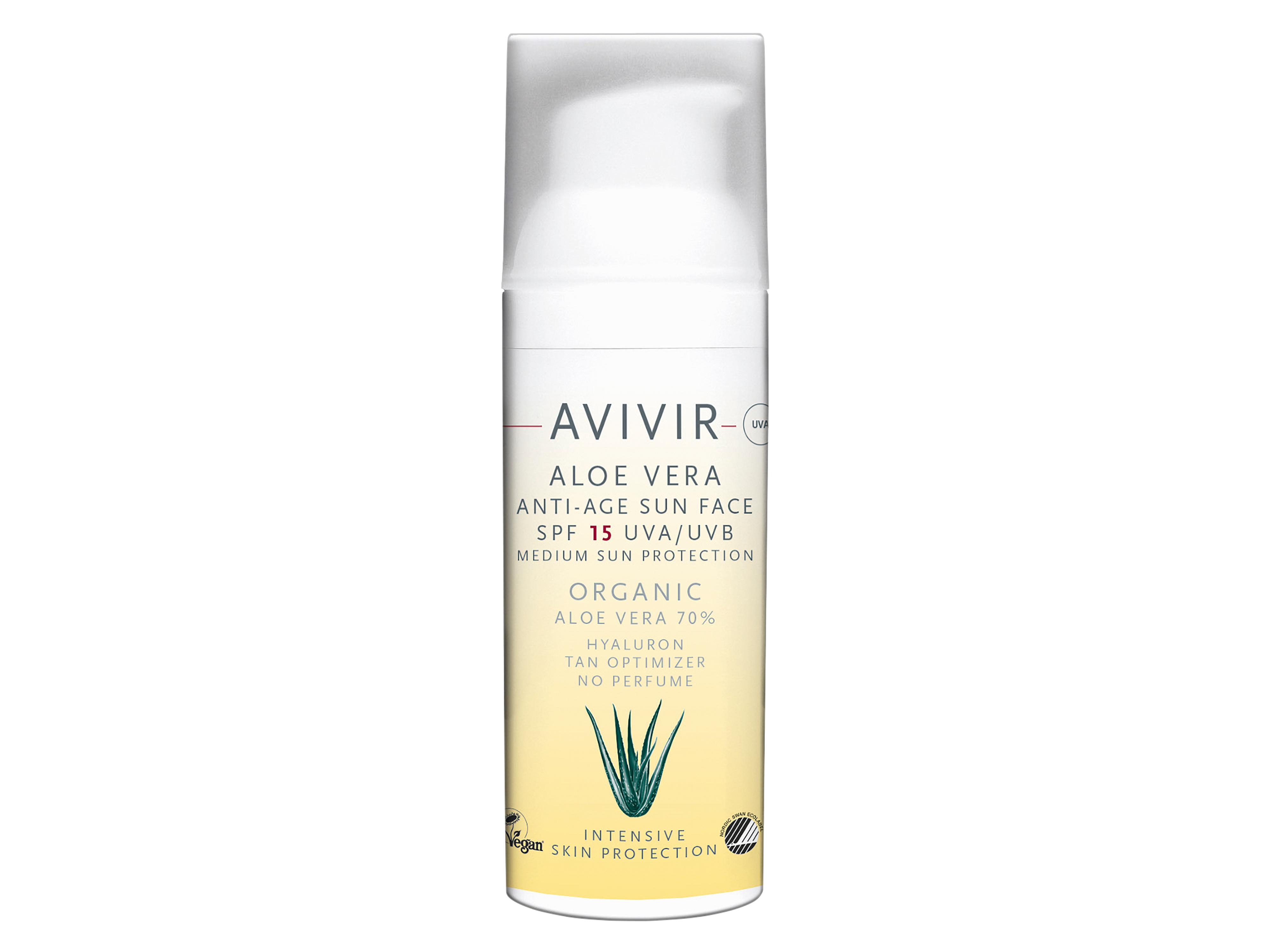 Avivir Aloe Vera Anti-Age Sun Face SPF15, 50 ml