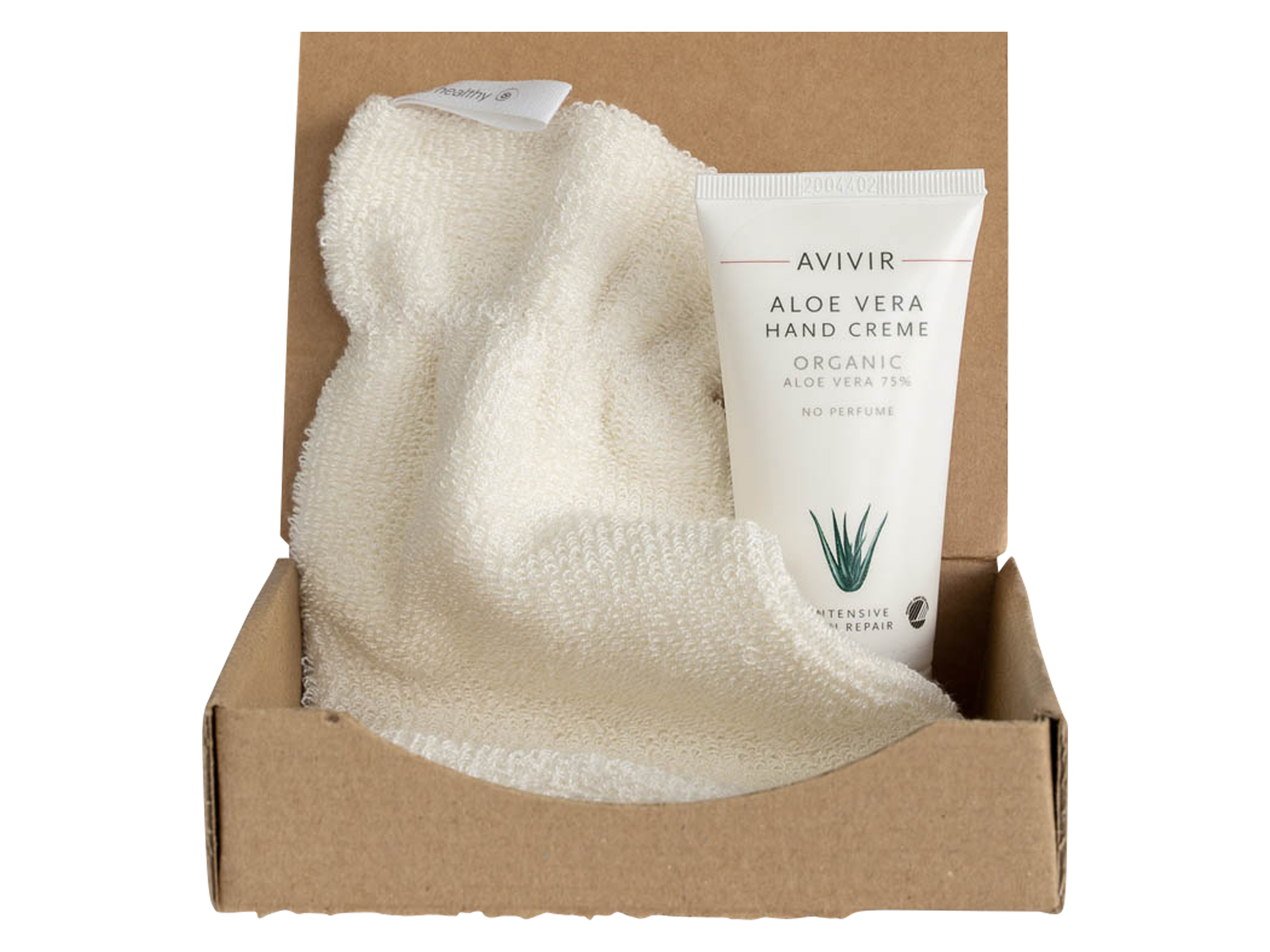 Avivir Avivir Hand Cream & Bambus Vaskevott, 1 sett