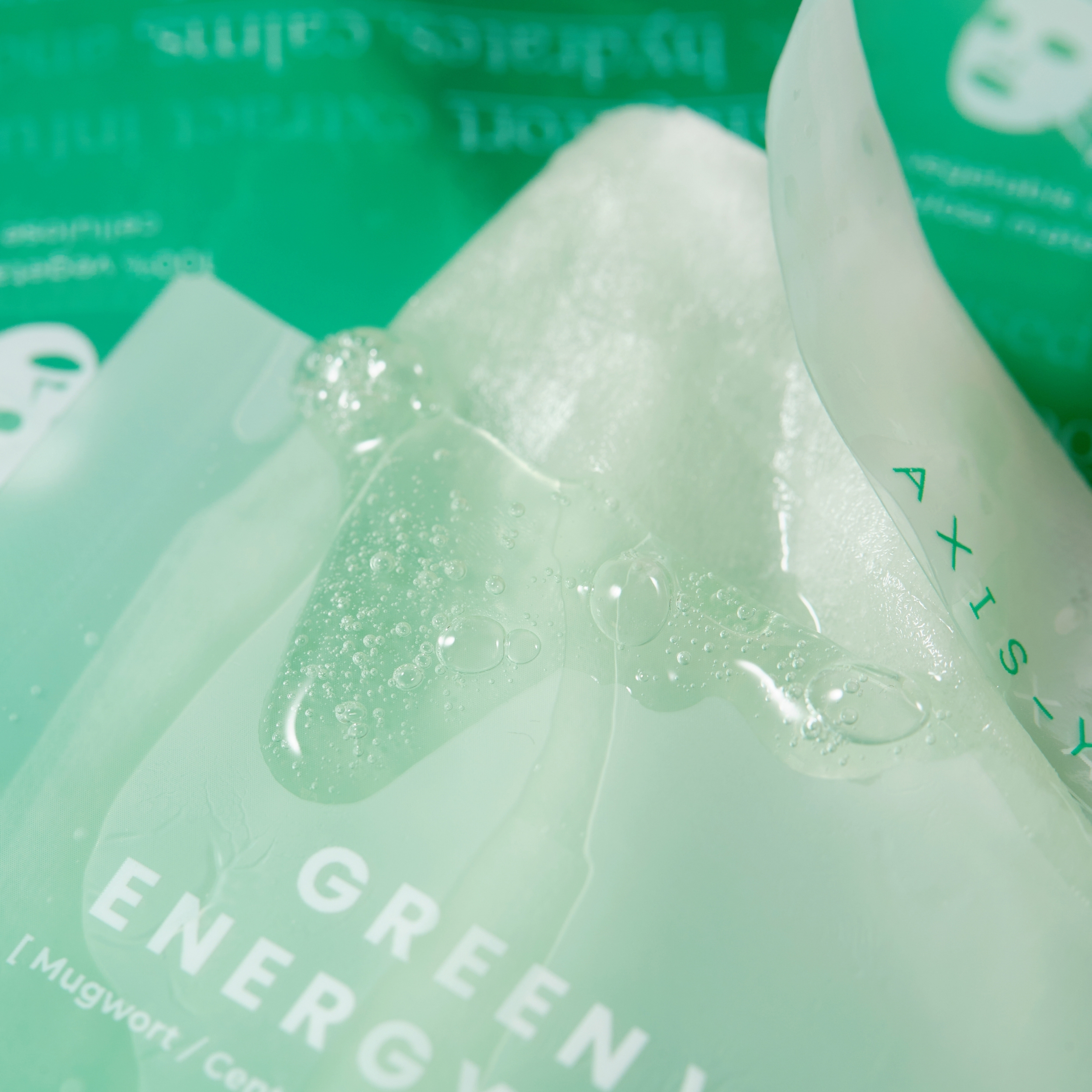 Axis-Y Mugwort Green Vital Energy Complex Mask, 5 stk.