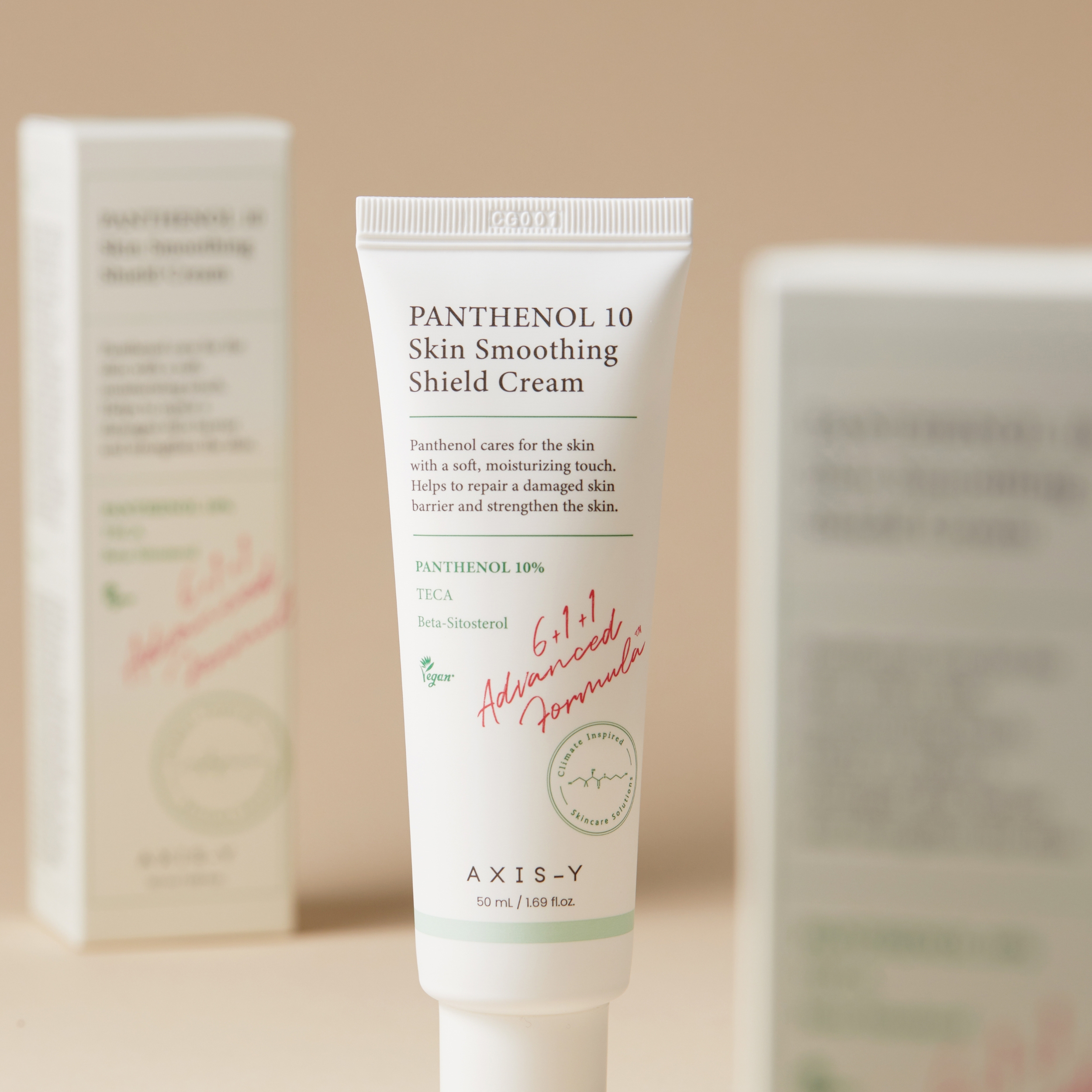 Axis-Y Panthenol 10 Skin Smoothing Shield Cream, 50 ml