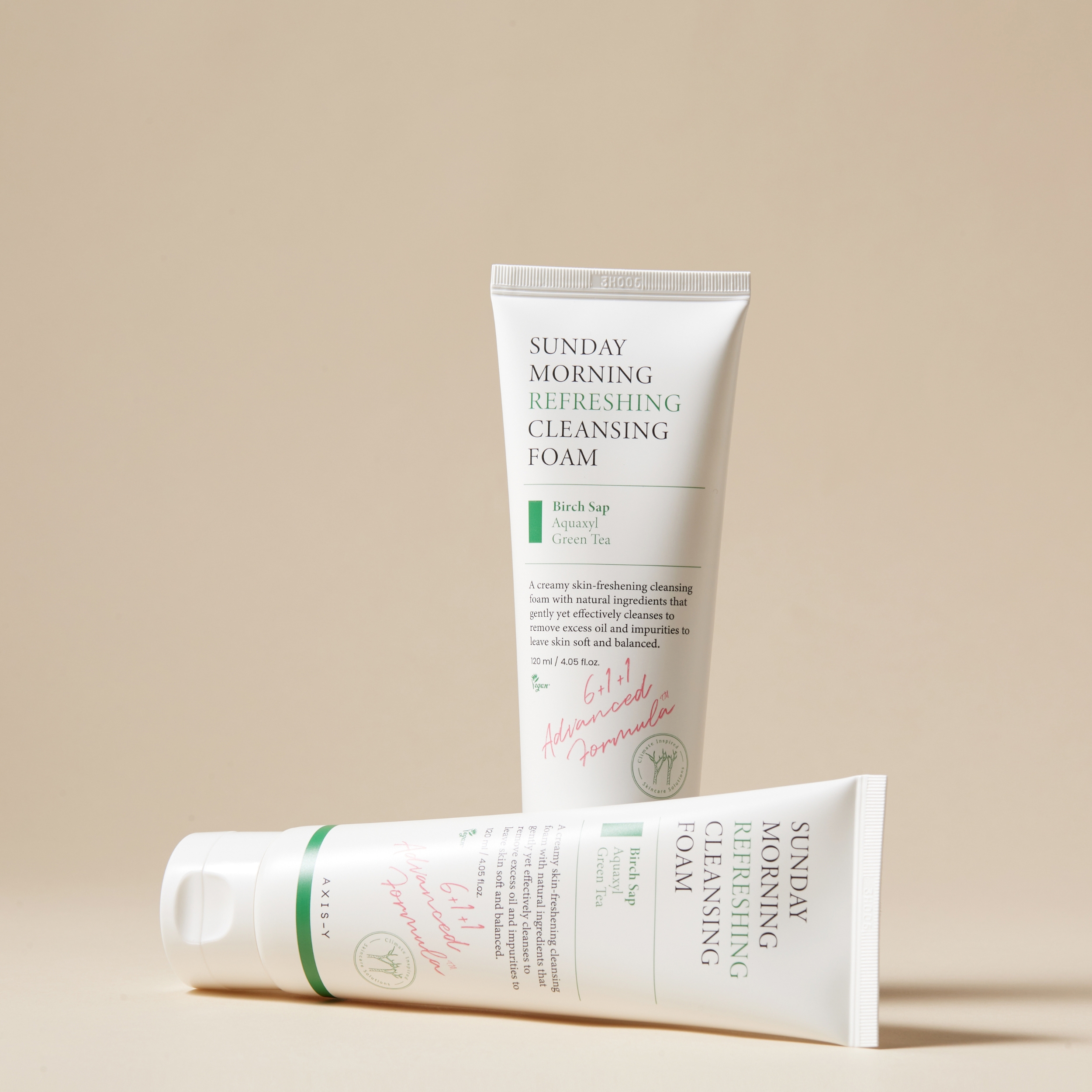 Axis-Y Sunday Morning Refreshing Cleansing Foam, 120 ml