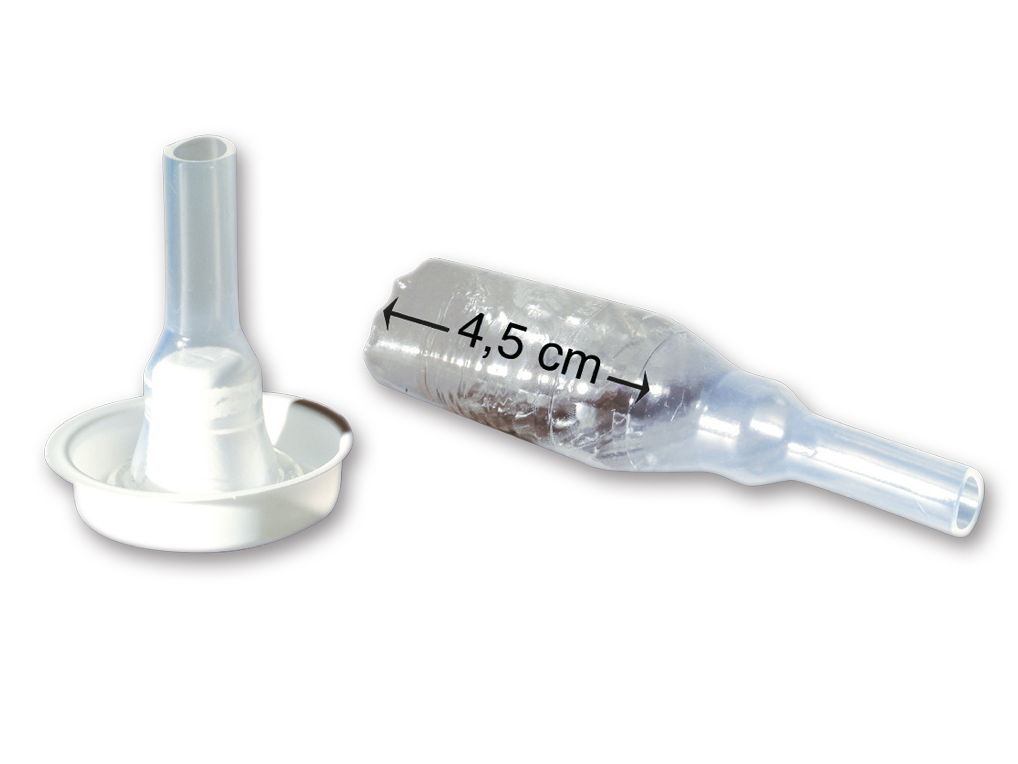 B. Braun Urimed Vision short, Lengde og klebeflate,4,5 cm, diameter 36 mm, 30 stk.