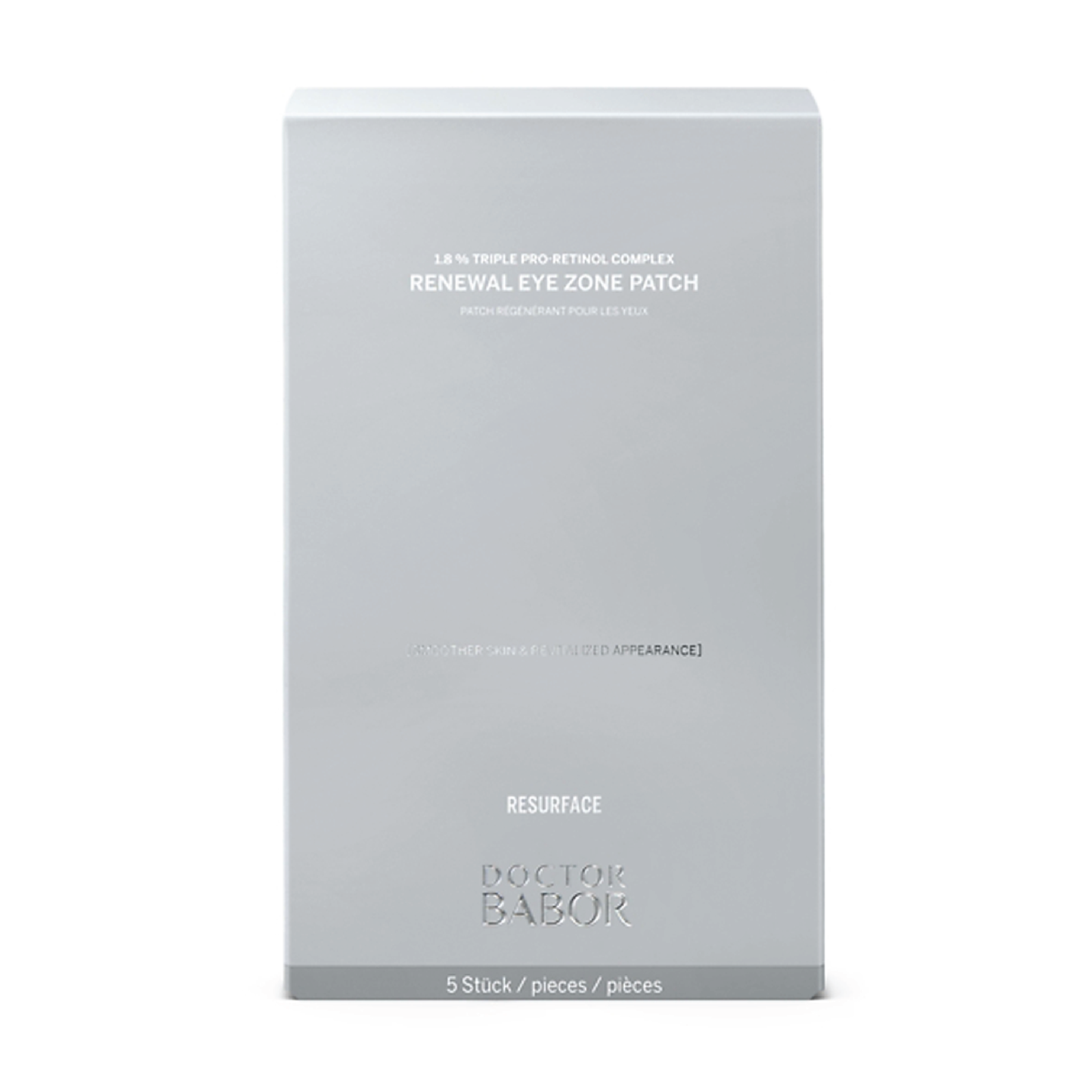 BABOR Doctor Babor Resurface Renewal Eye Zone Patches, 5 stk.