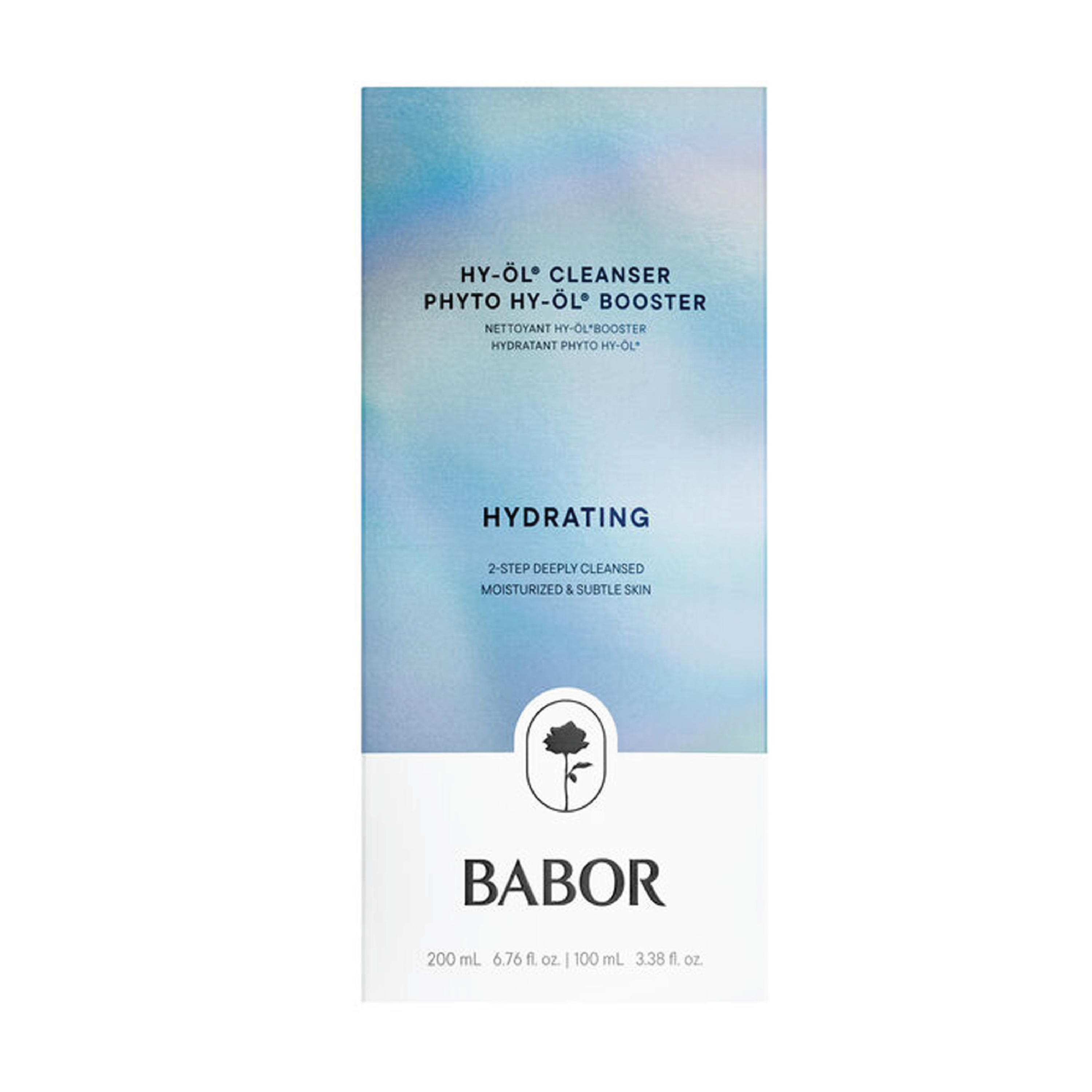 BABOR HY-ÖL Cleanser + Phyto HY-ÖL Booster Hydrating, 1 sett