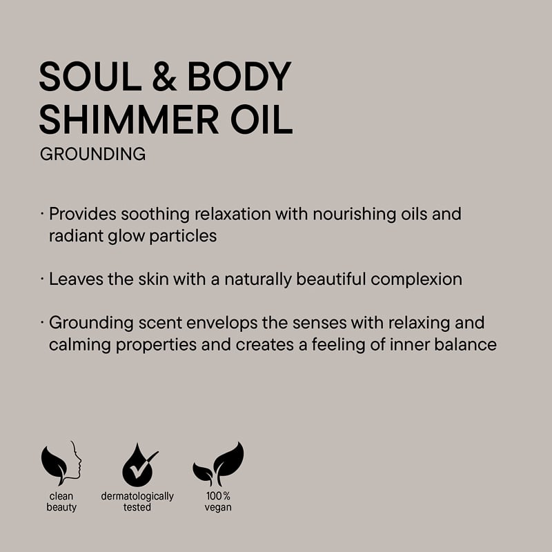 BABOR SOUL & BODY Shimmer Oil Grounding, 100 ml