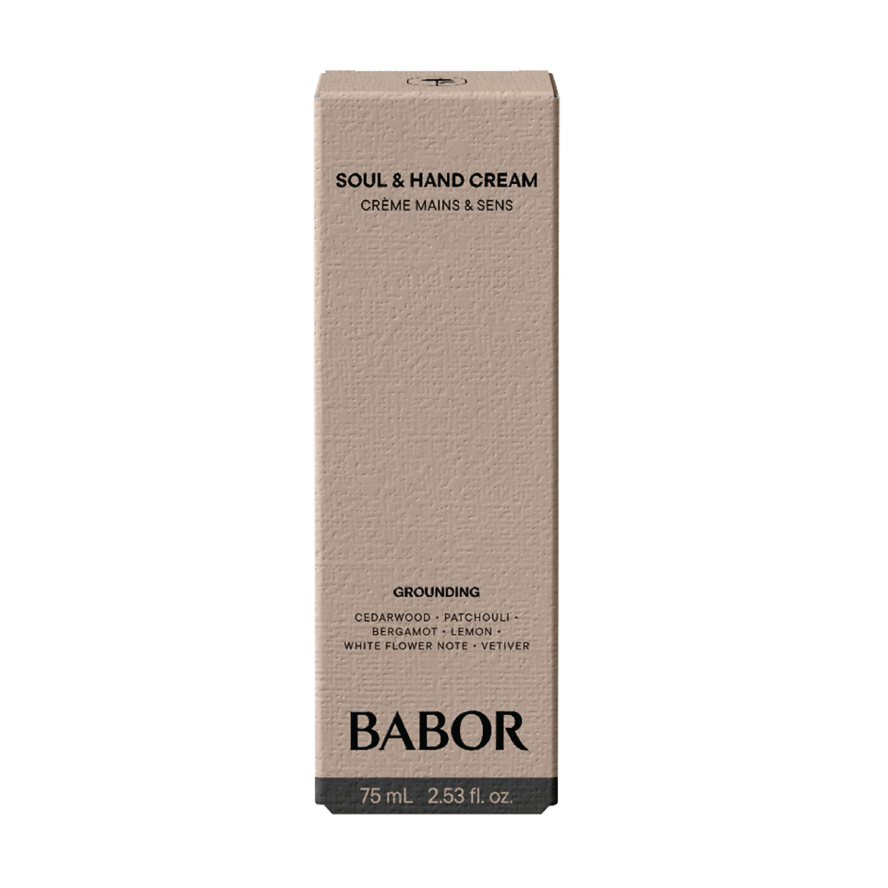 BABOR SOUL & HAND Cream Grounding, 75 ml