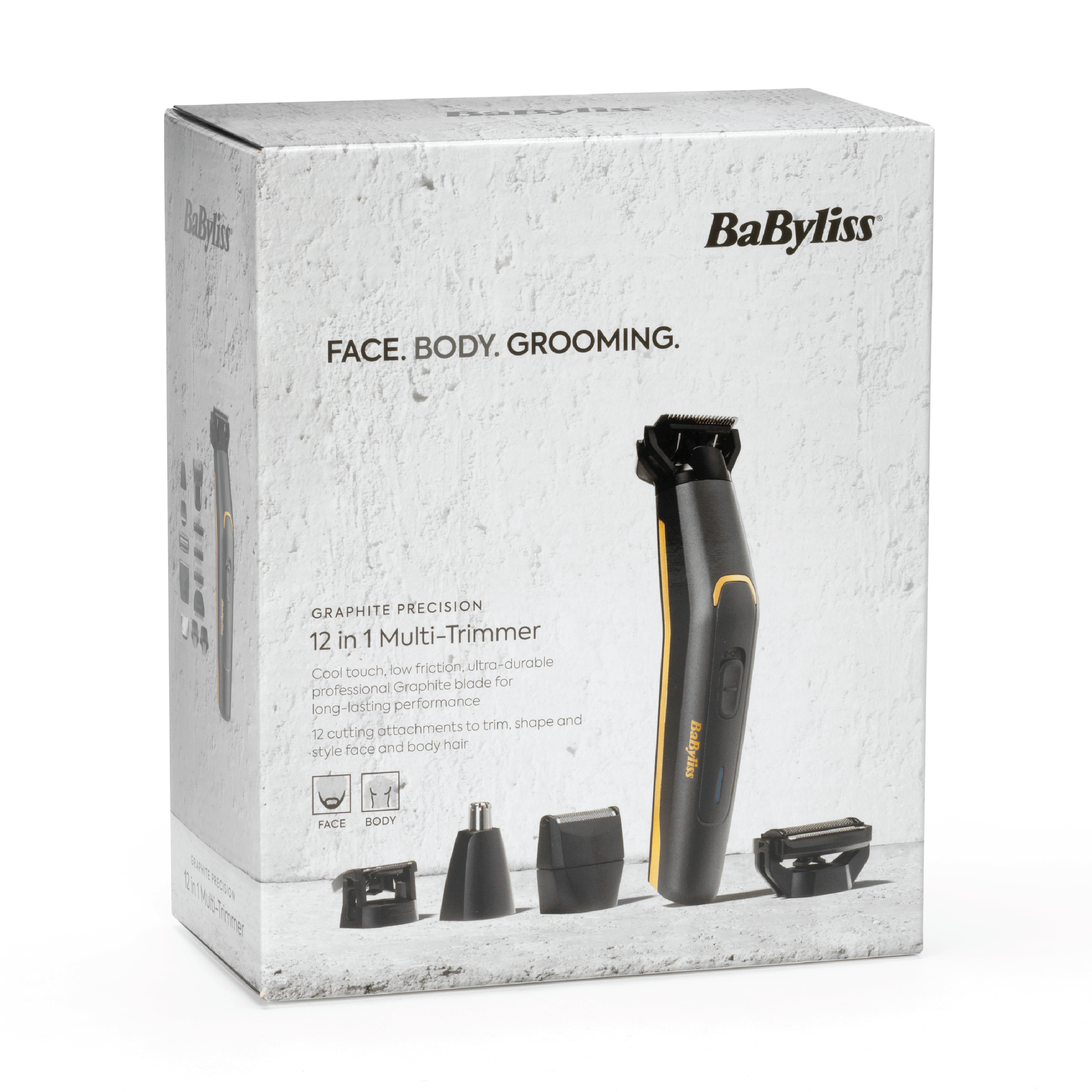 BaByliss Graphite Precision 12 in 1 Multi Trimmer, 1 stk.
