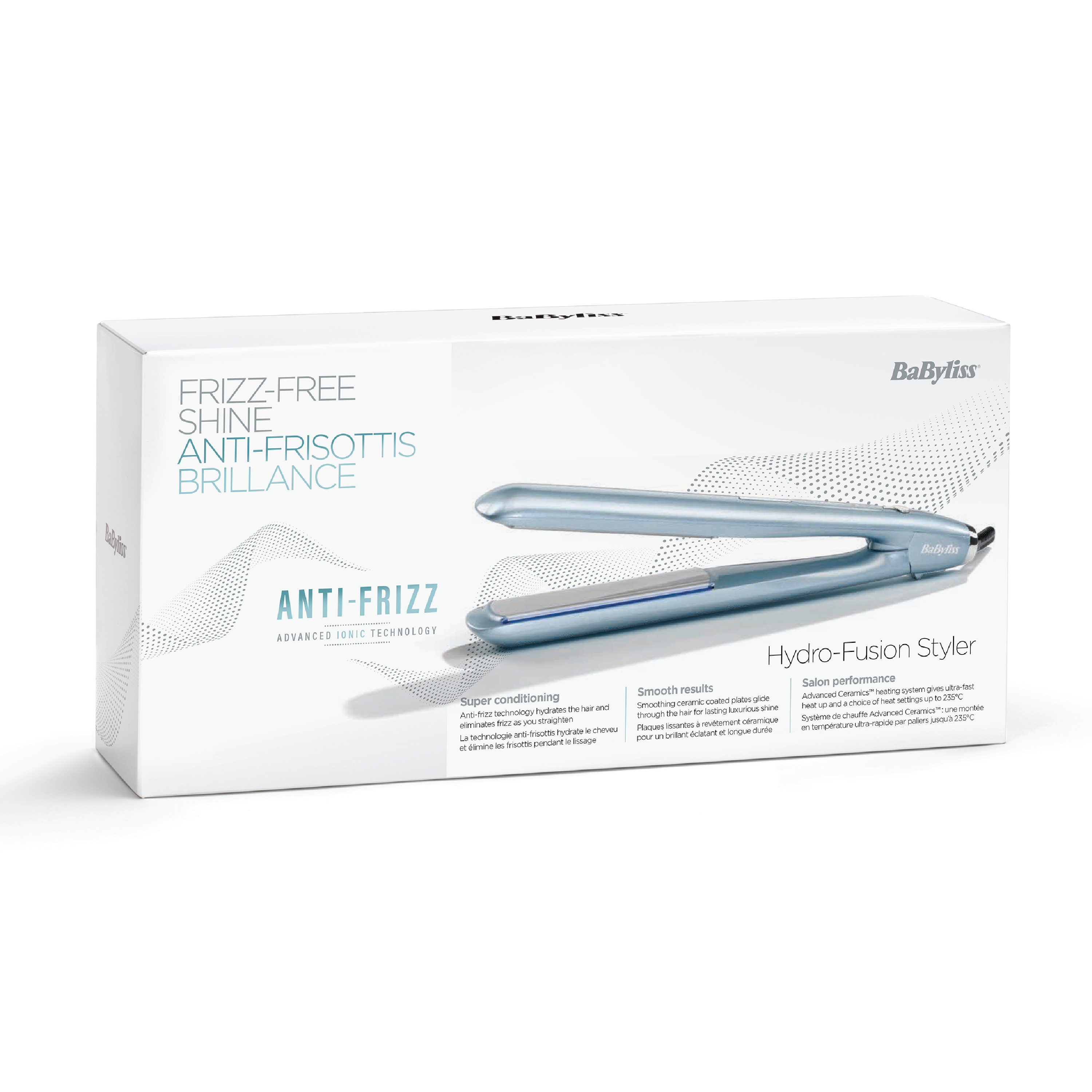 BaByliss Hydro-Fusion Straightener, 1 stk.