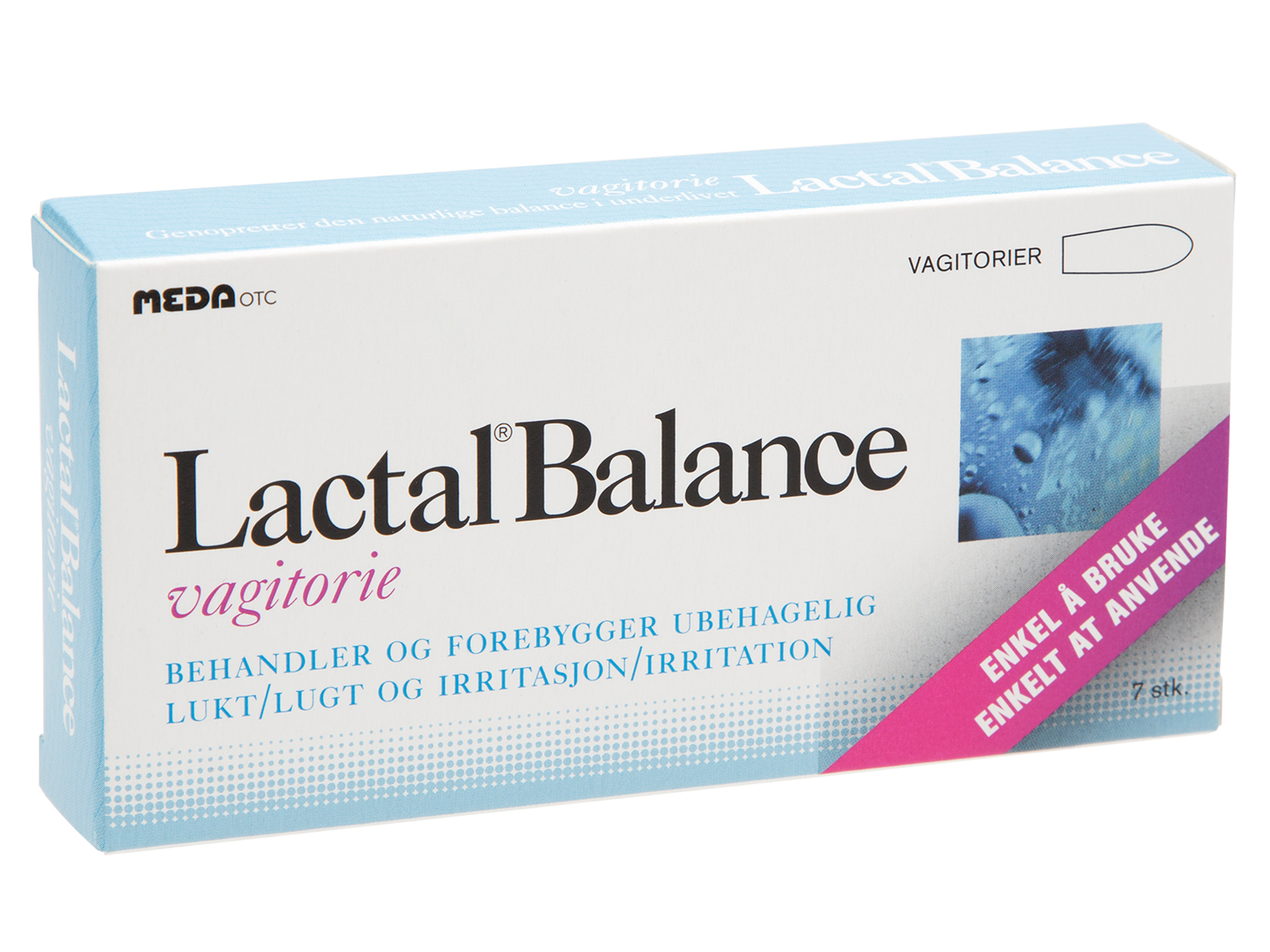 Lactal Balance Vagitorier, 7 stk.