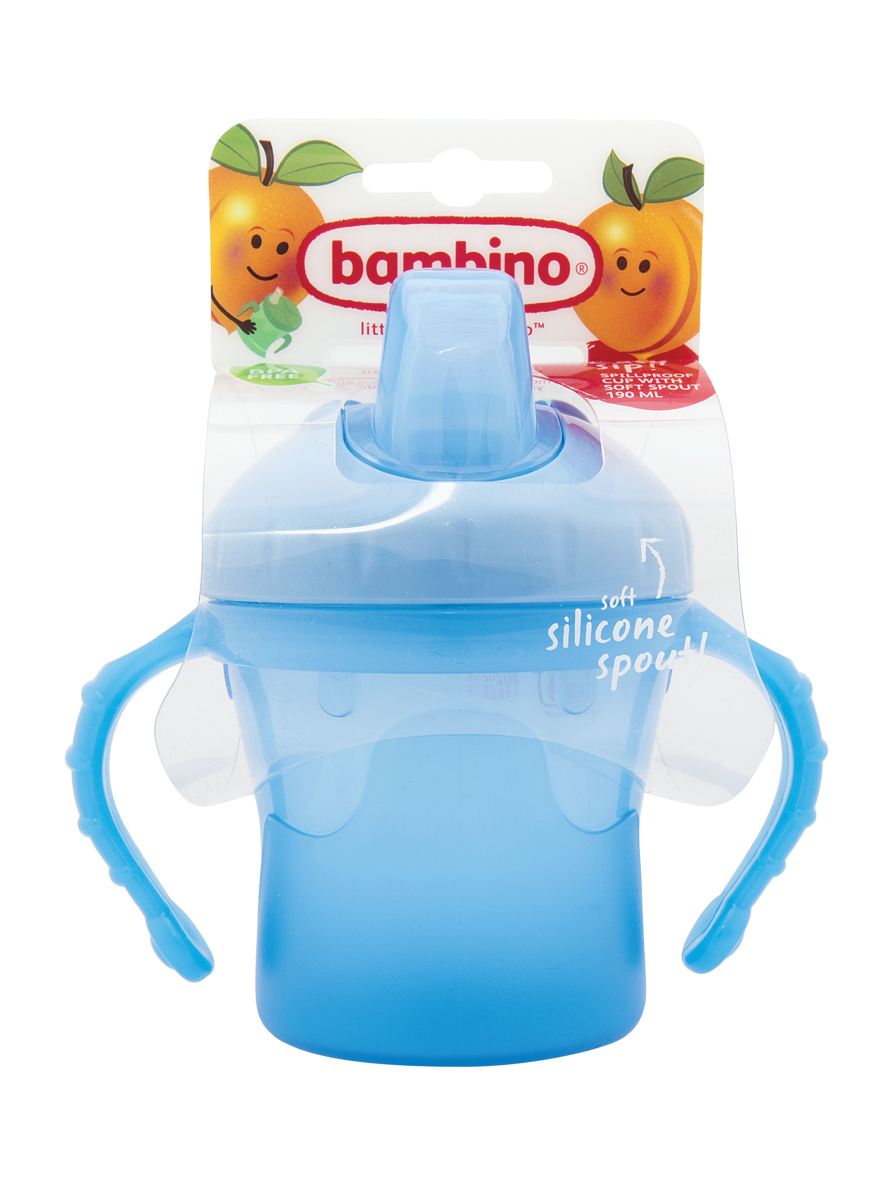 Bambino Bambino Easy Sip Cup, 190 ml, blå, 1 stk.