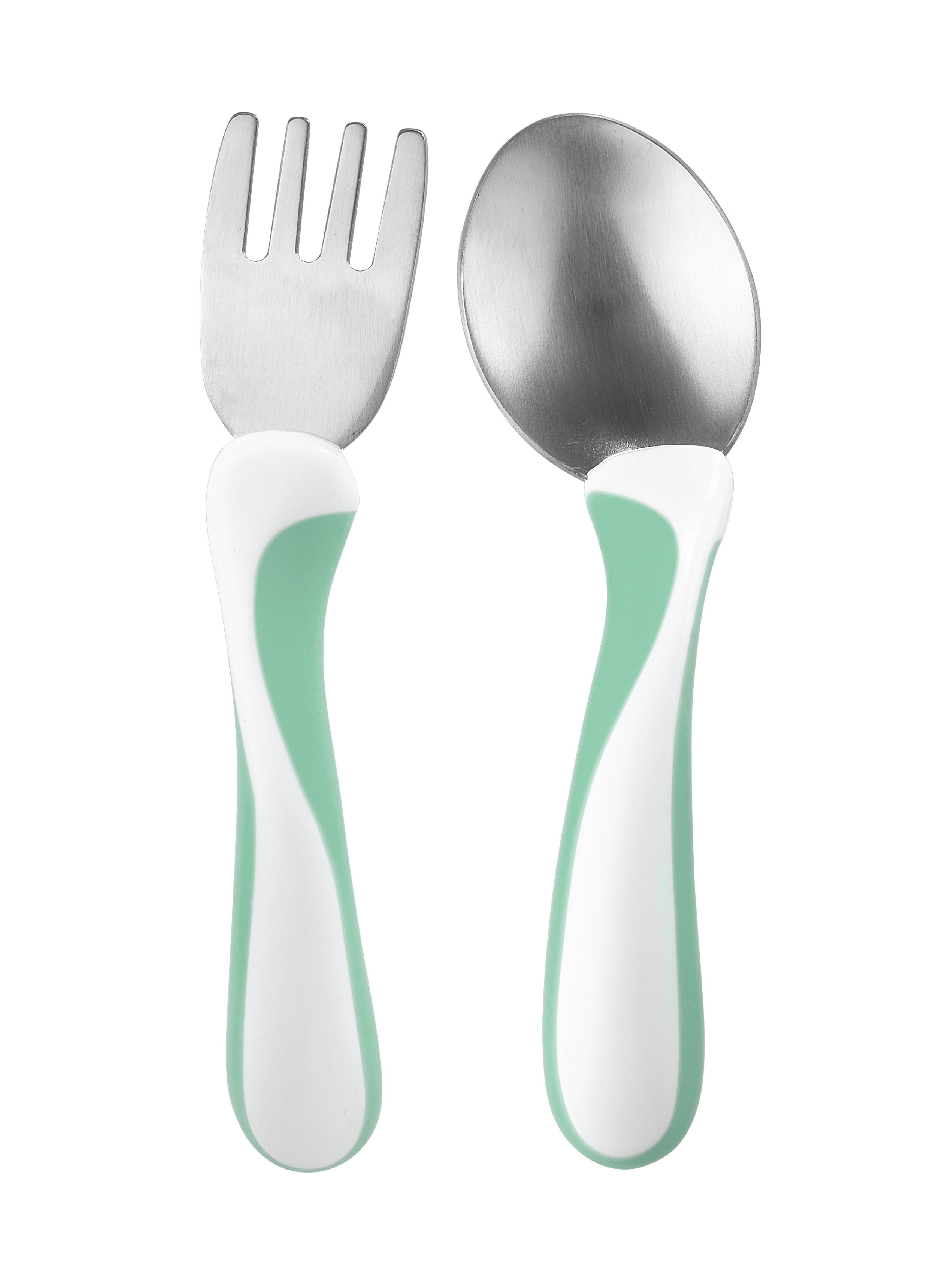Bambino My First Spoon and Fork, Mint, 1 stk