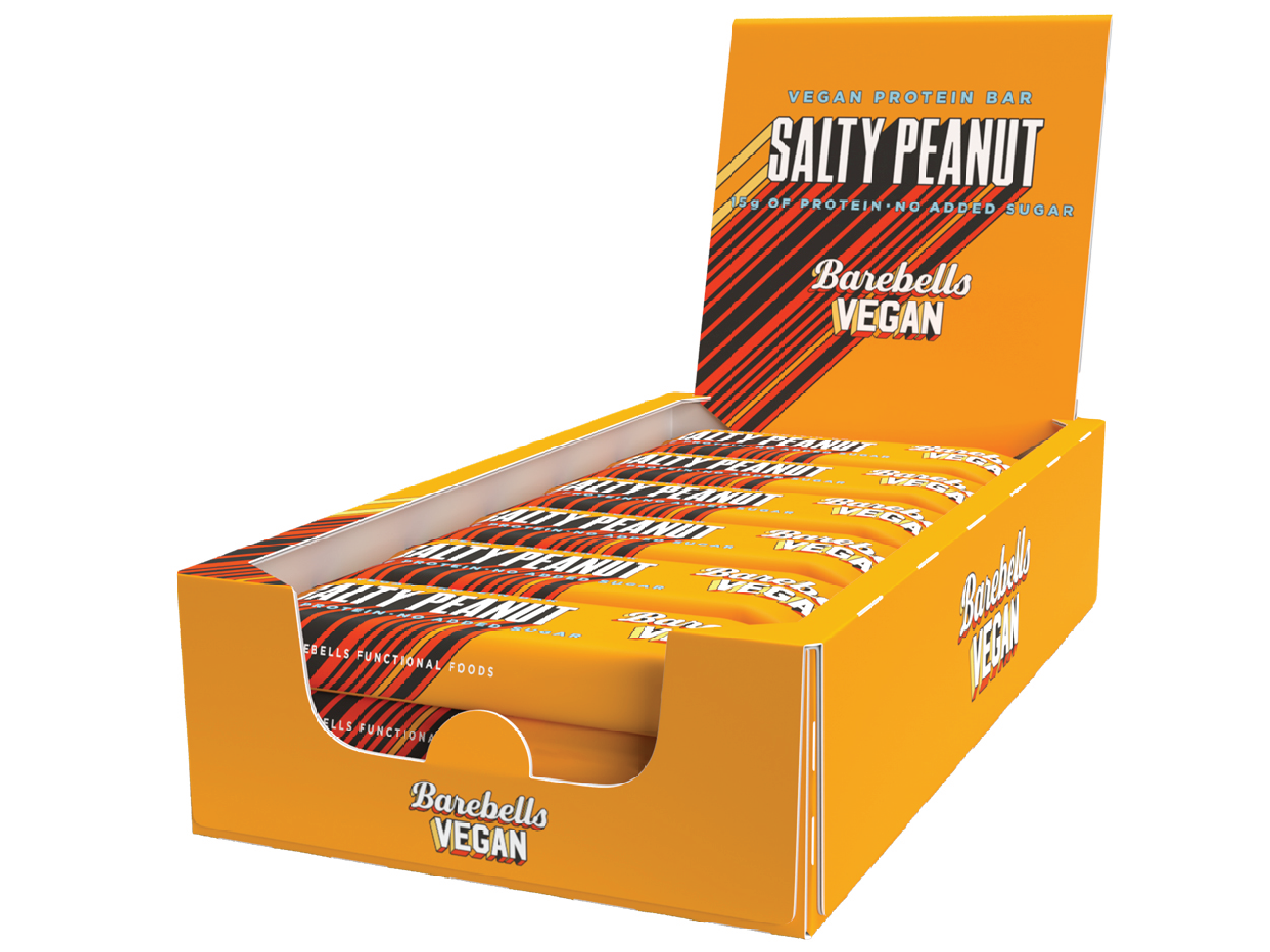 Barebells Vegan Salty Peanut Protein Bar, 55 g