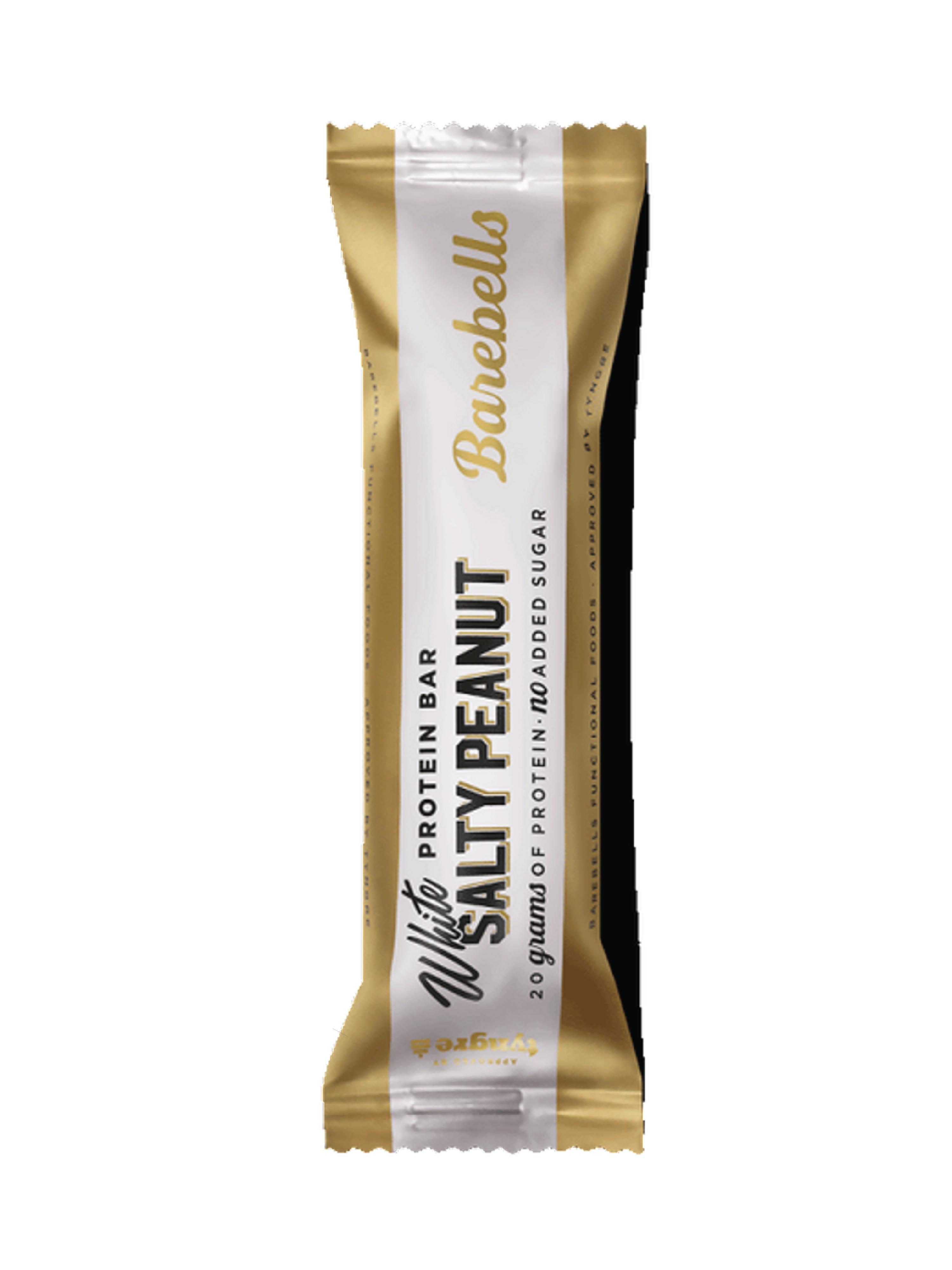 Barebells White Salty Peanut Protein Bar, 55 g - Sportsernæring ...