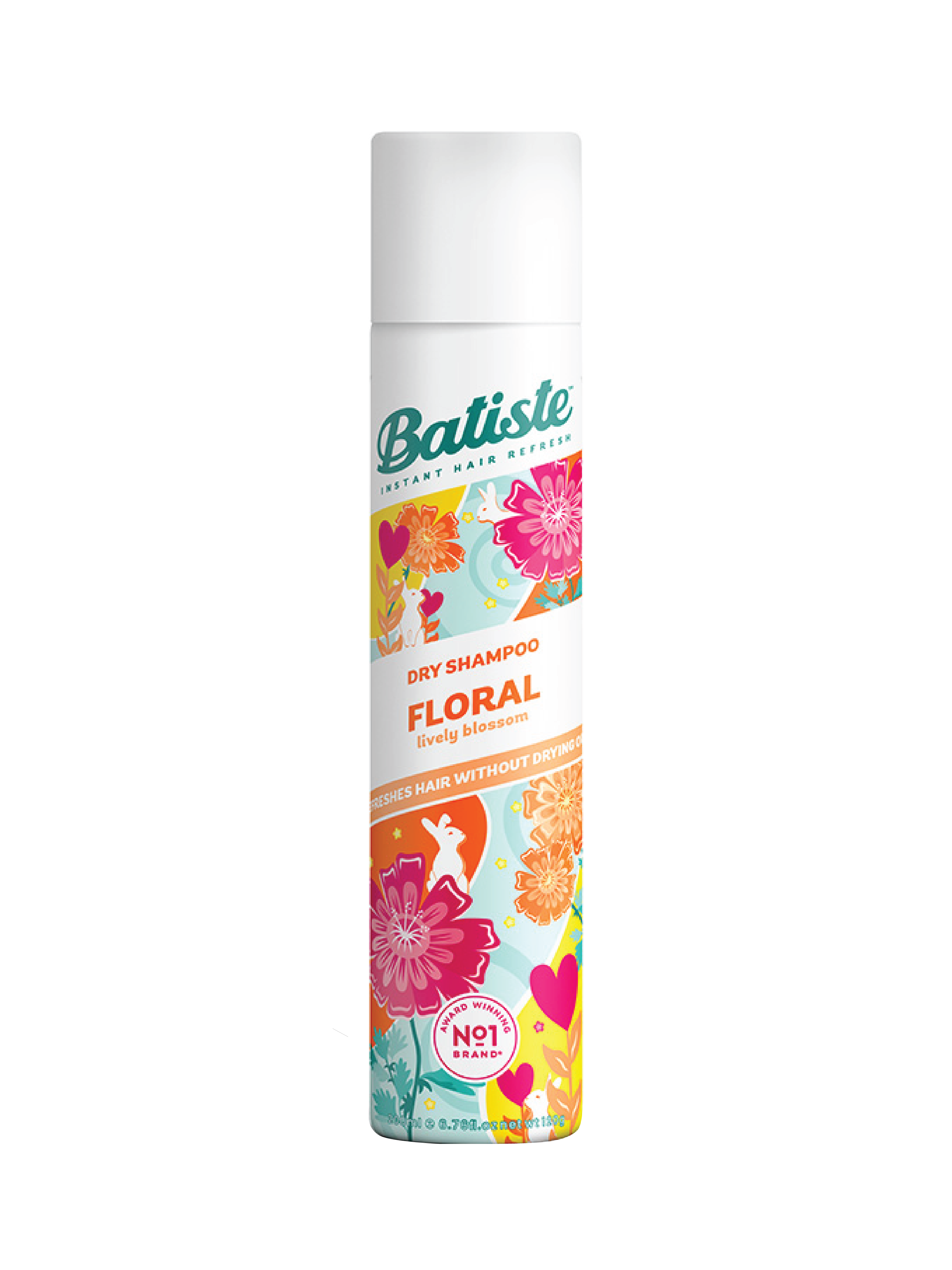 Batiste Floral Dry Shampoo, 200 ml