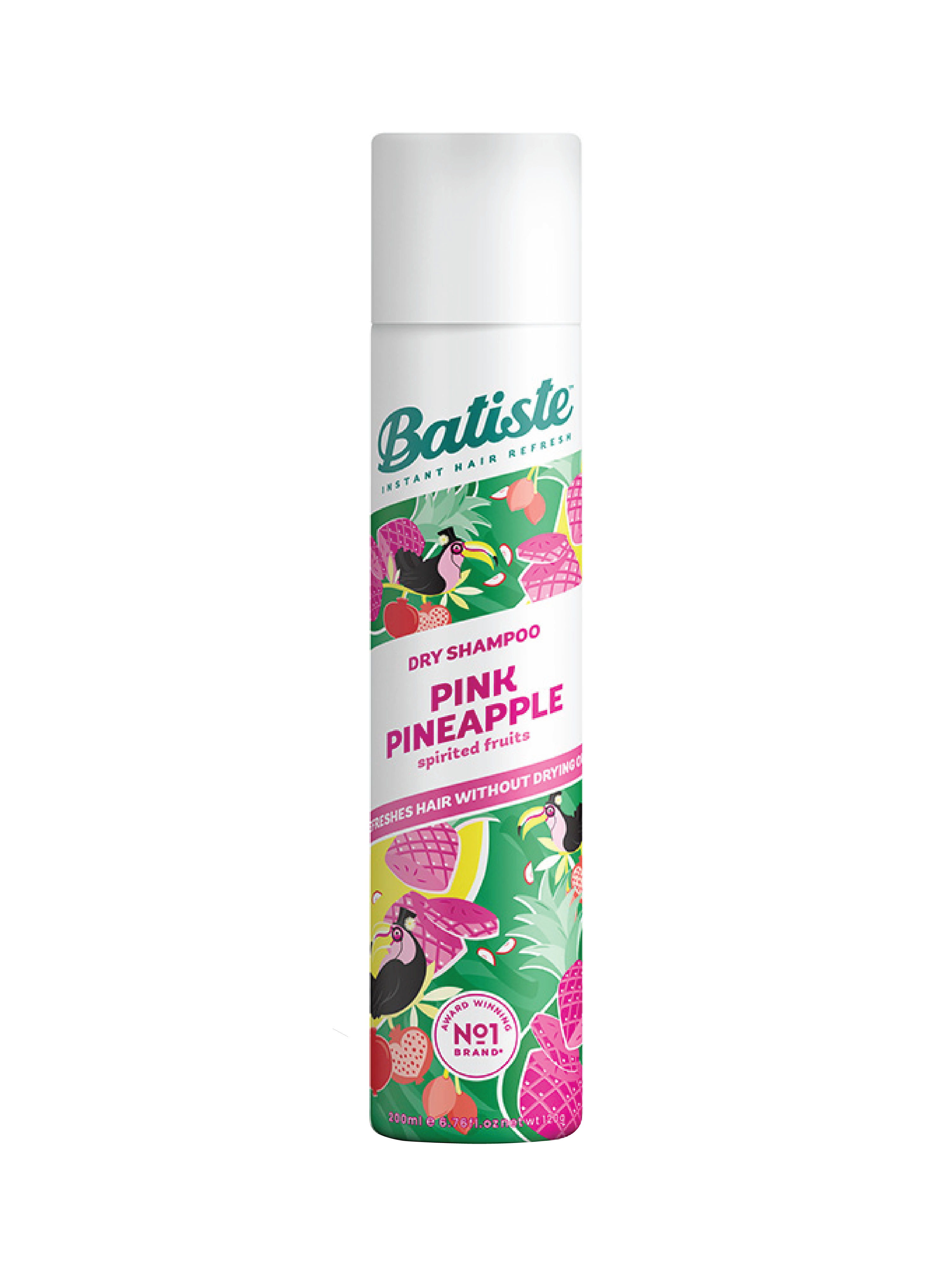 Batiste Pink Pineapple Dry Shampoo, 200 ml