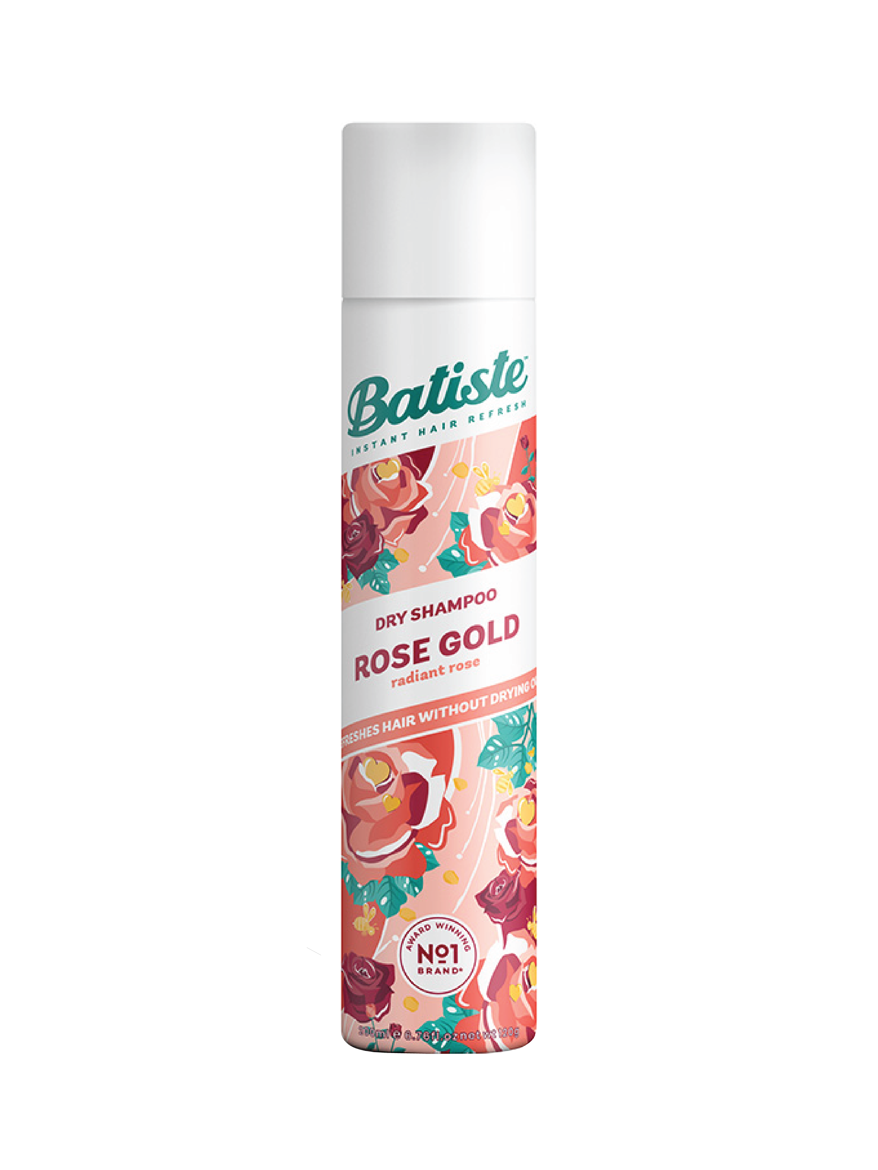 Batiste Rose Gold Dry Shampoo, 200 ml