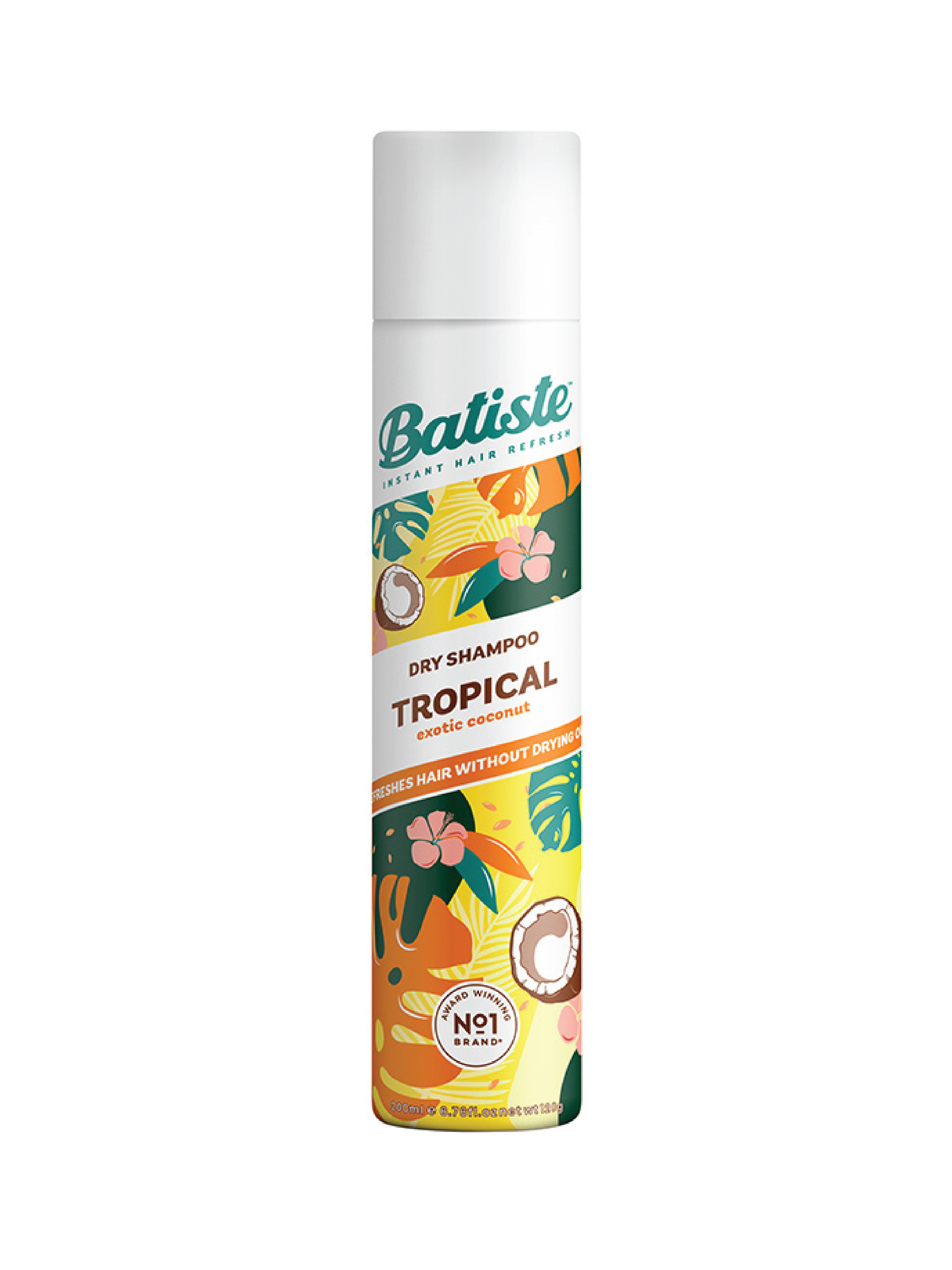 Batiste Tropical Dry Shampoo, 200 ml