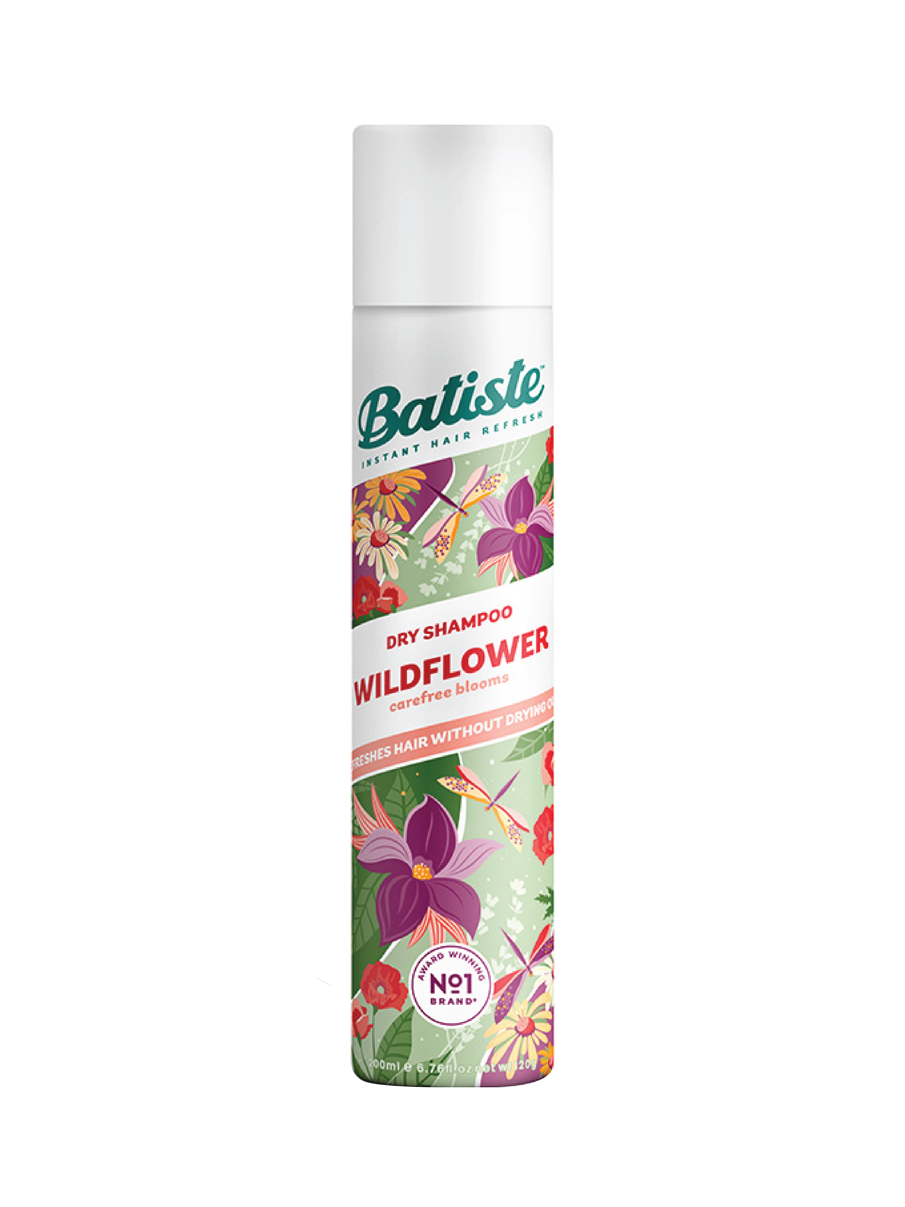 Batiste Wildflower Dry Shampoo, 200 ml