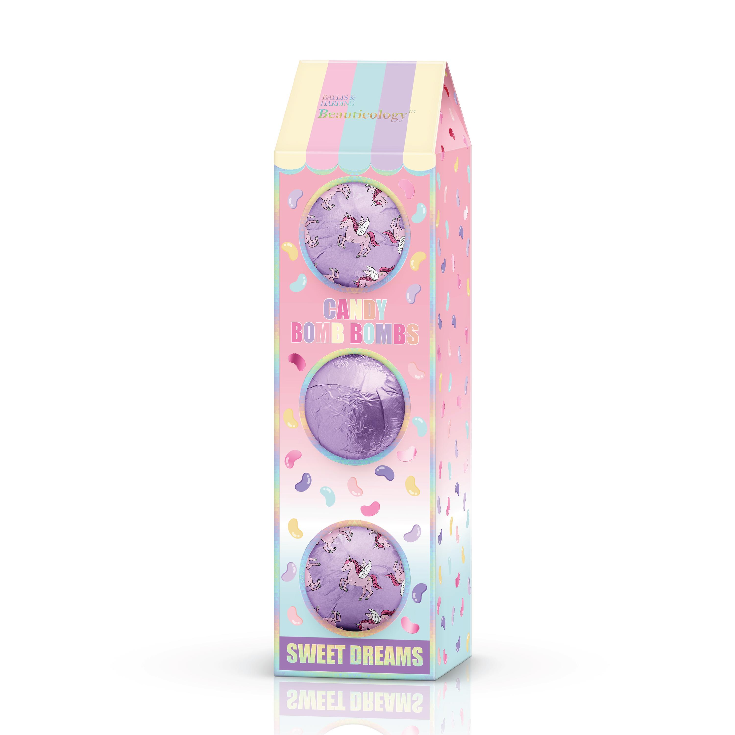 Baylis & Harding Beauticology Bath Bombs, 3 x 100 g - Dusj og bad ...