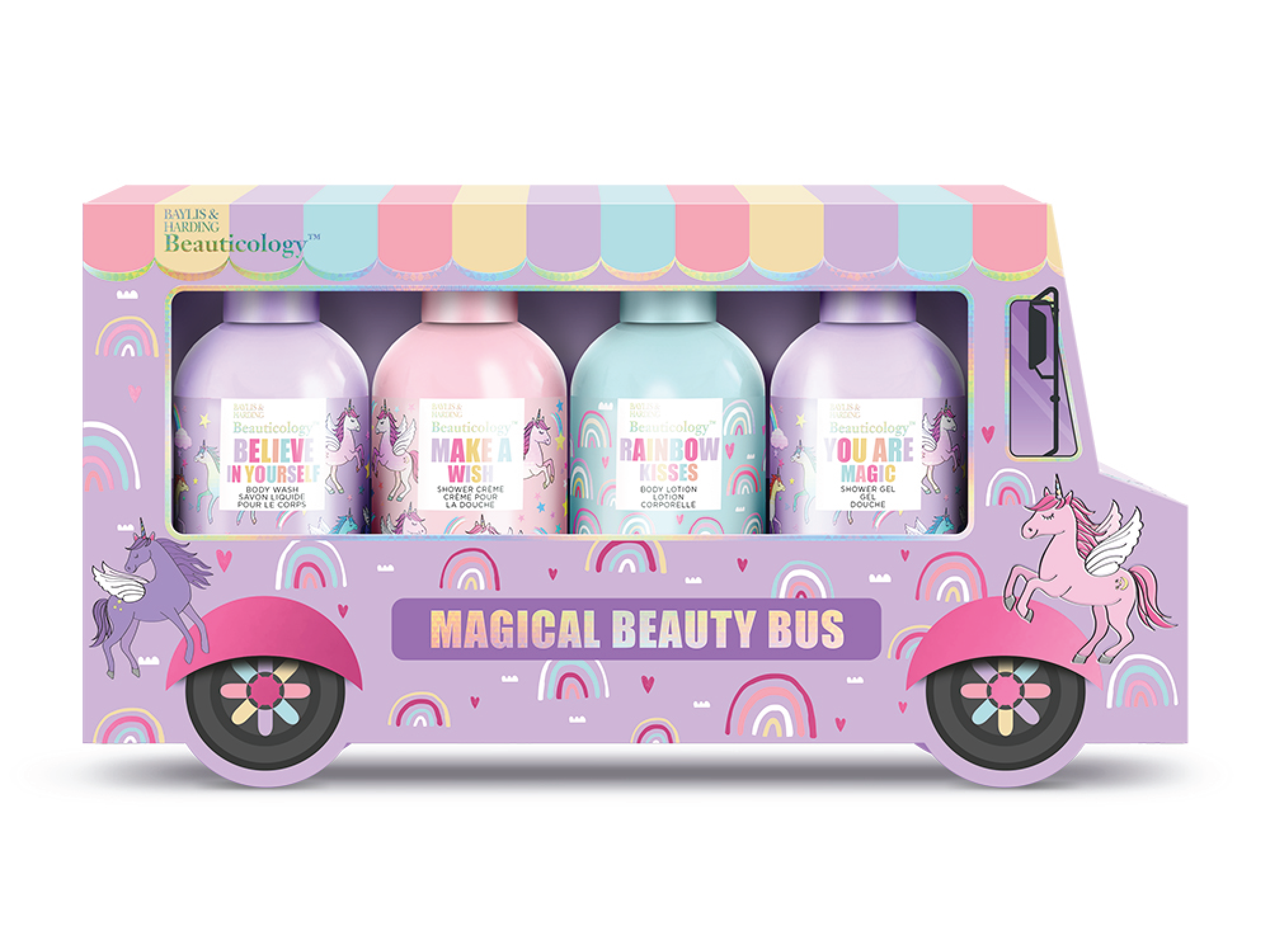 Baylis & Harding Beauticology Unicorn Beauty Bus, 1 sett