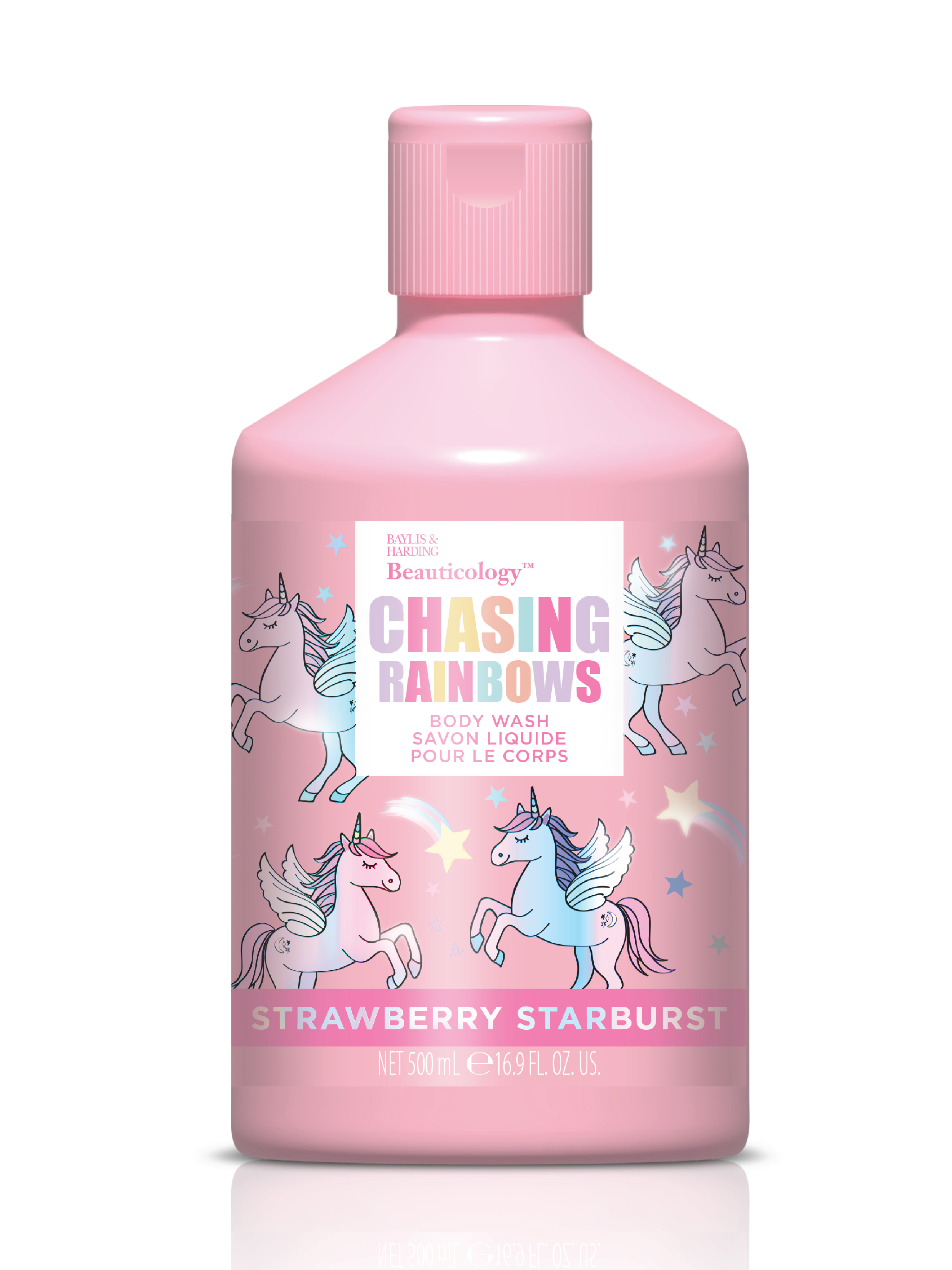 Baylis & Harding Beauticology Unicorn Strawberry Body Wash, 500 ml