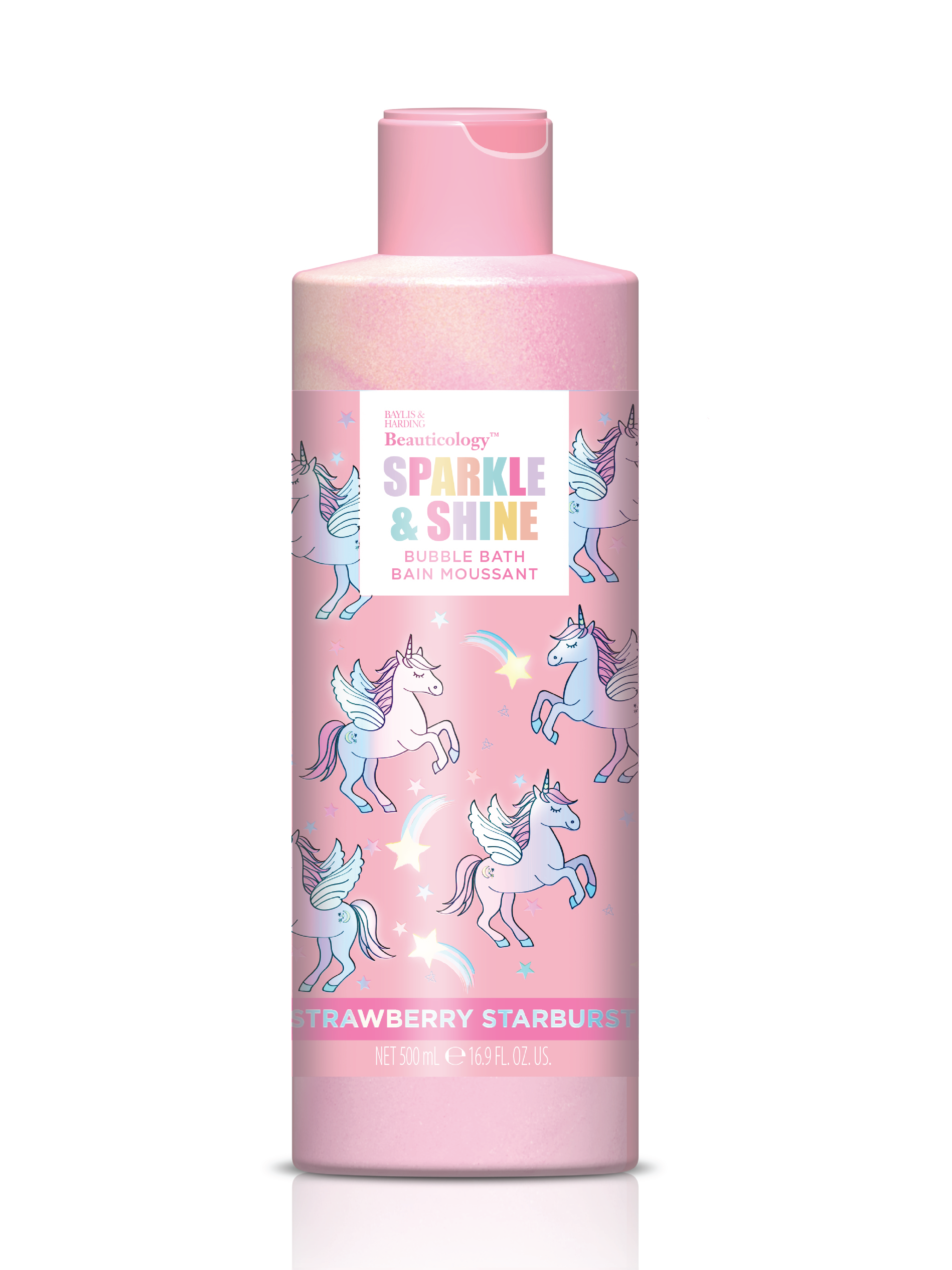 Baylis & Harding Beauticology Unicorn Strawberry Bubble Bath, 500 ml