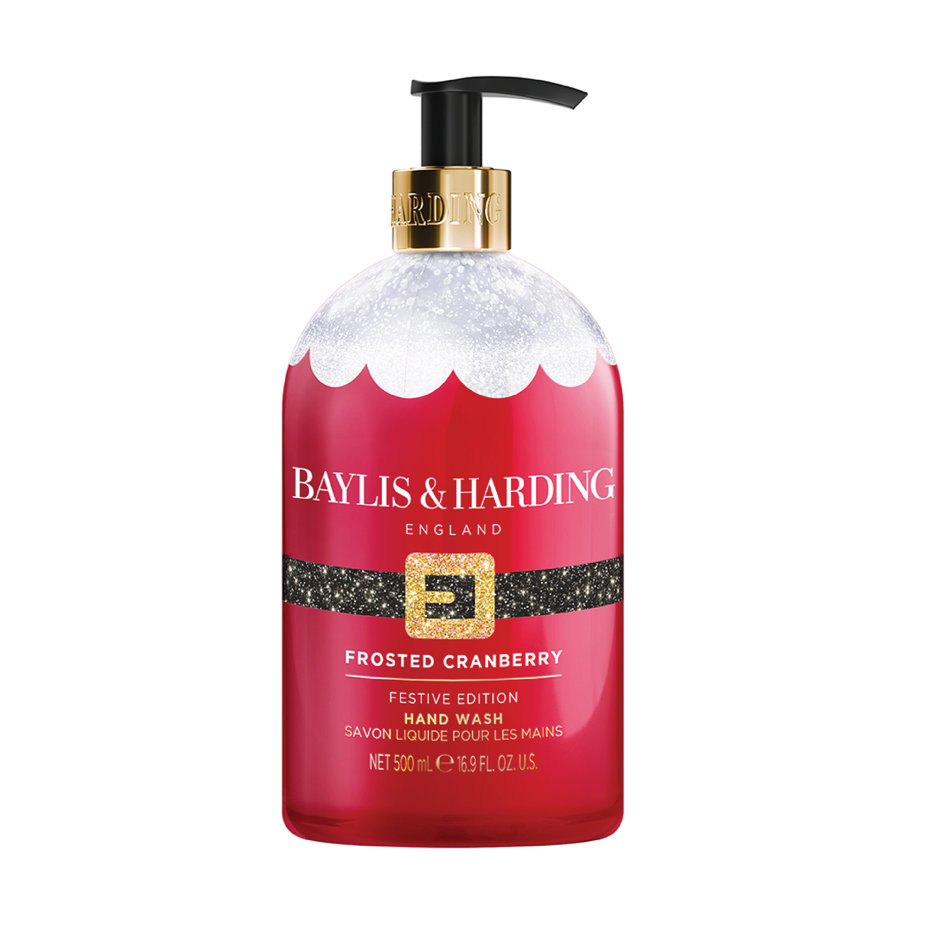Baylis & Harding Festive Hand Wash Santa, 500 ml