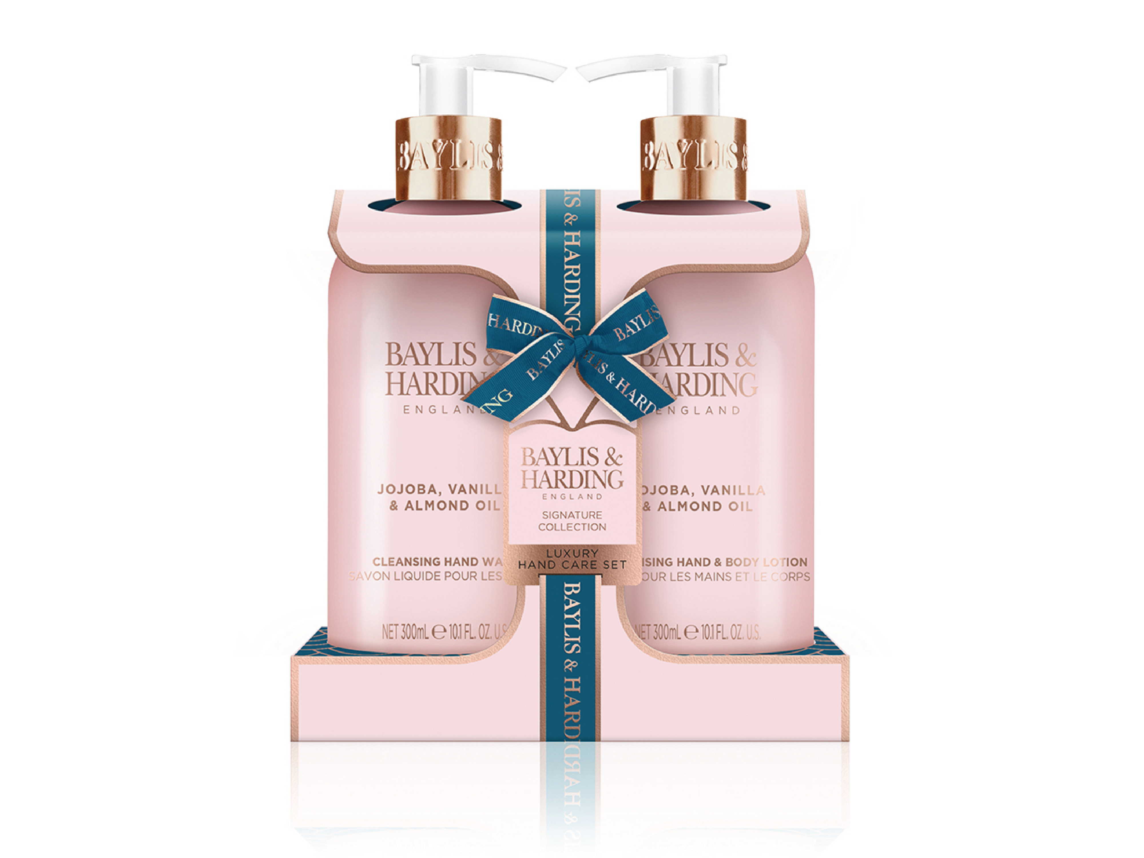 Baylis & Harding Jojoba, Vanilla & Almond Oil 2 Bottle Set, Gavesett, 1 stk.