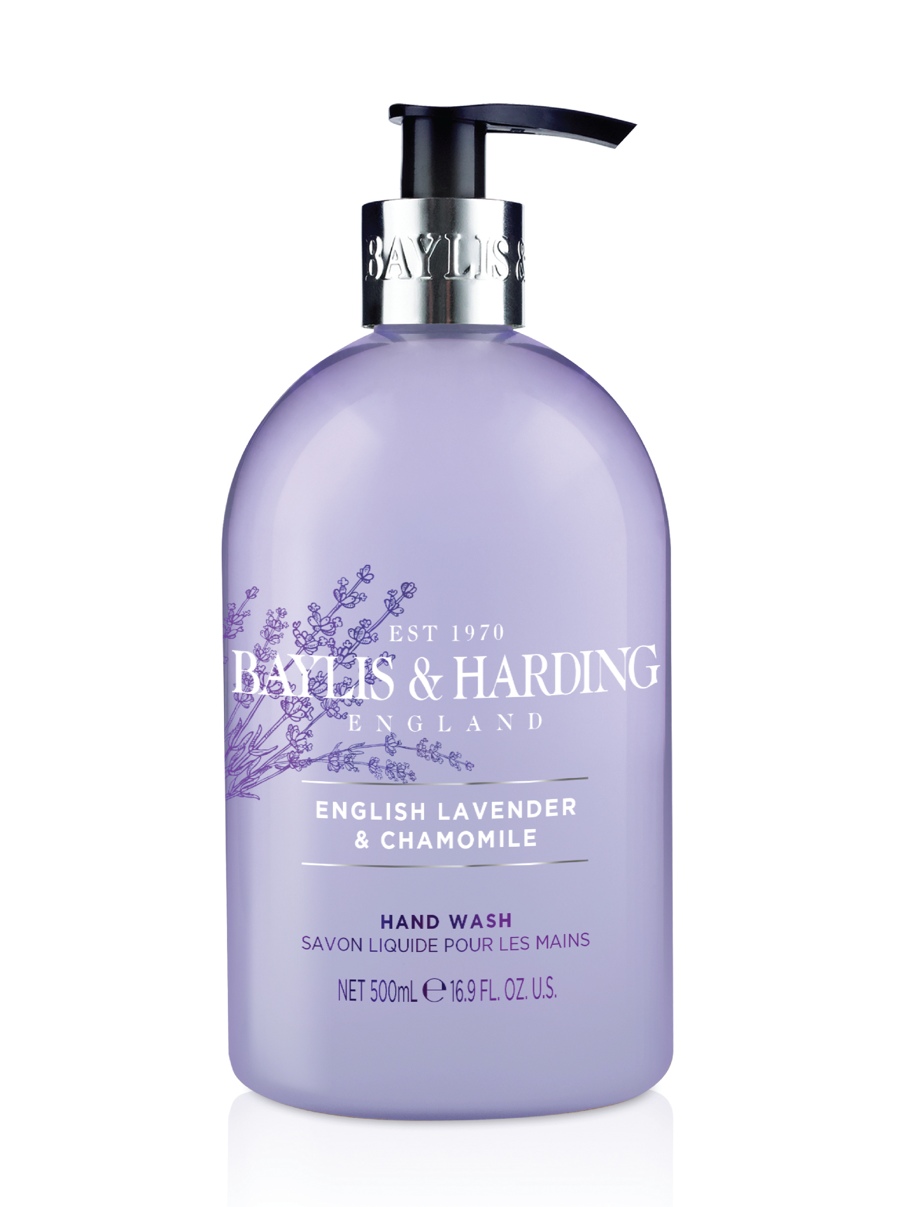 Baylis & Harding Signature Lavender & Chamomile Hand Wash, 500 ml