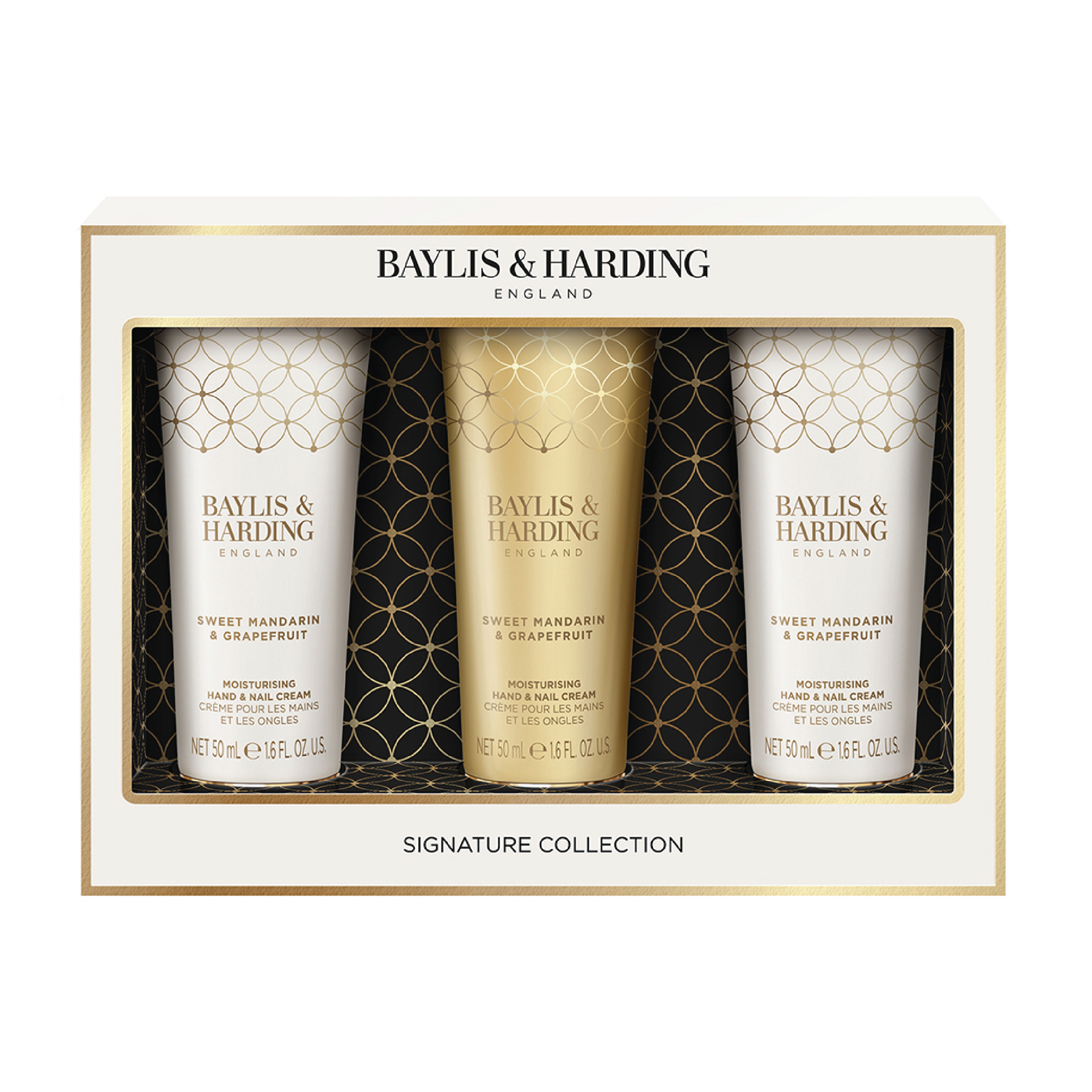 Baylis & Harding Sweet Mandarin & Grapefruit Indulgent Hand Trio Gift Set, 1 sett