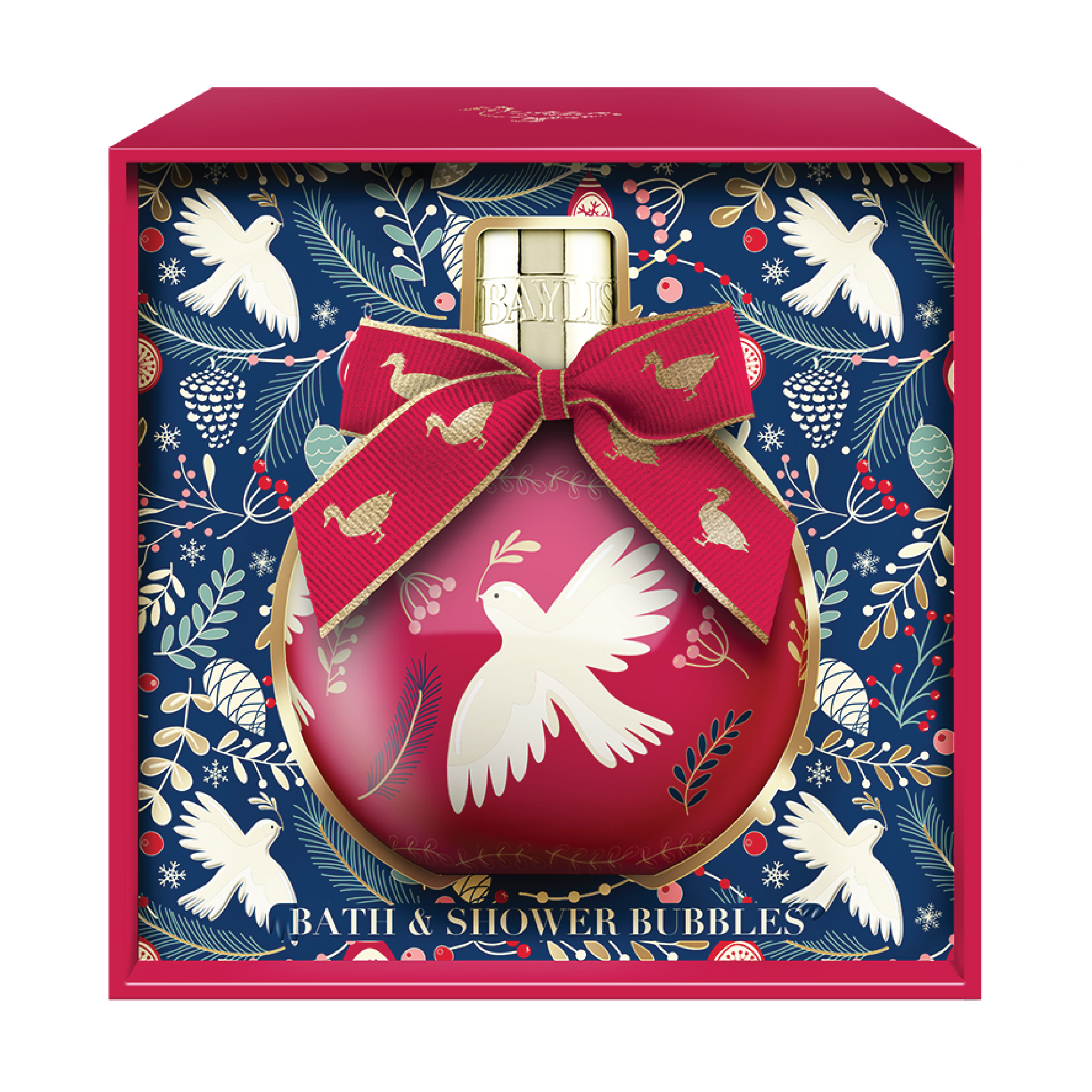 Baylis & Harding The Fuzzy Duck Winter Wonderland Bauble Bath & Shower Gift, 250 ml