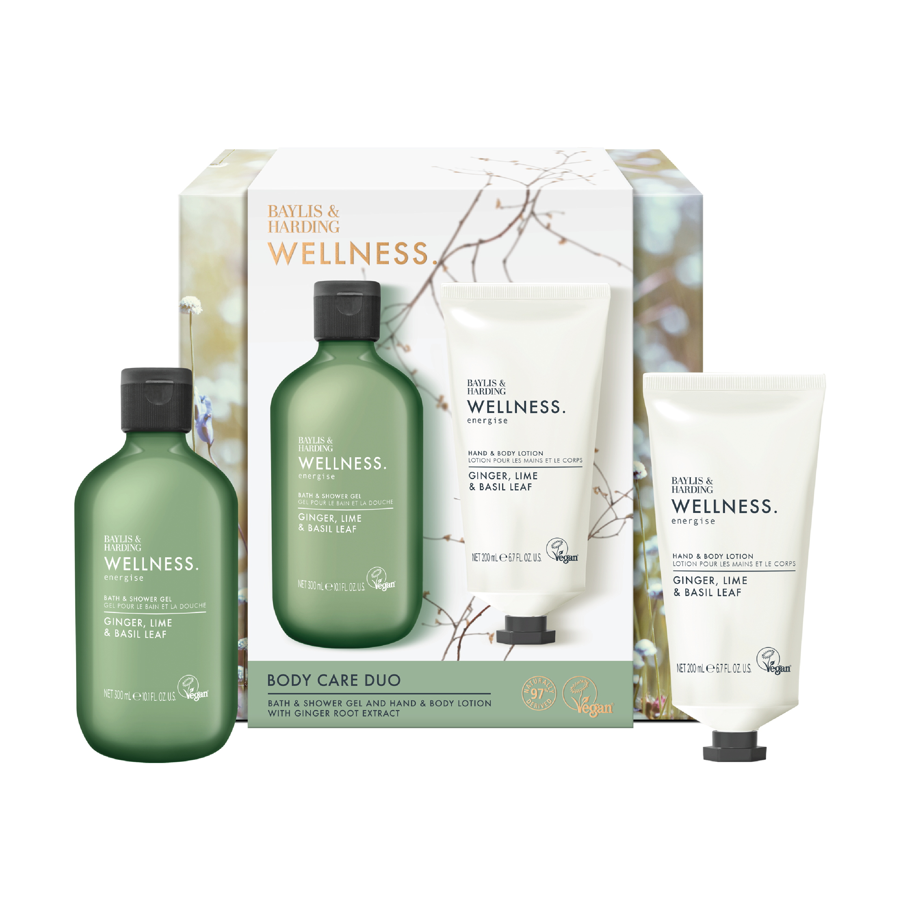 Baylis & Harding Wellness Body Duo Gift Set, 1 sett