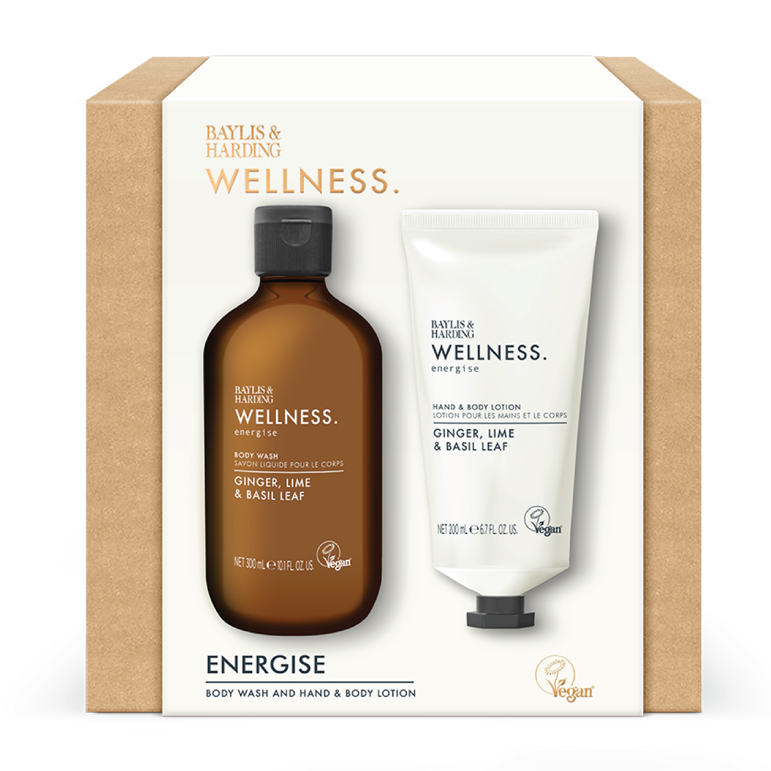 Baylis & Harding Wellness Luxury Body Duo Set, 1 sett