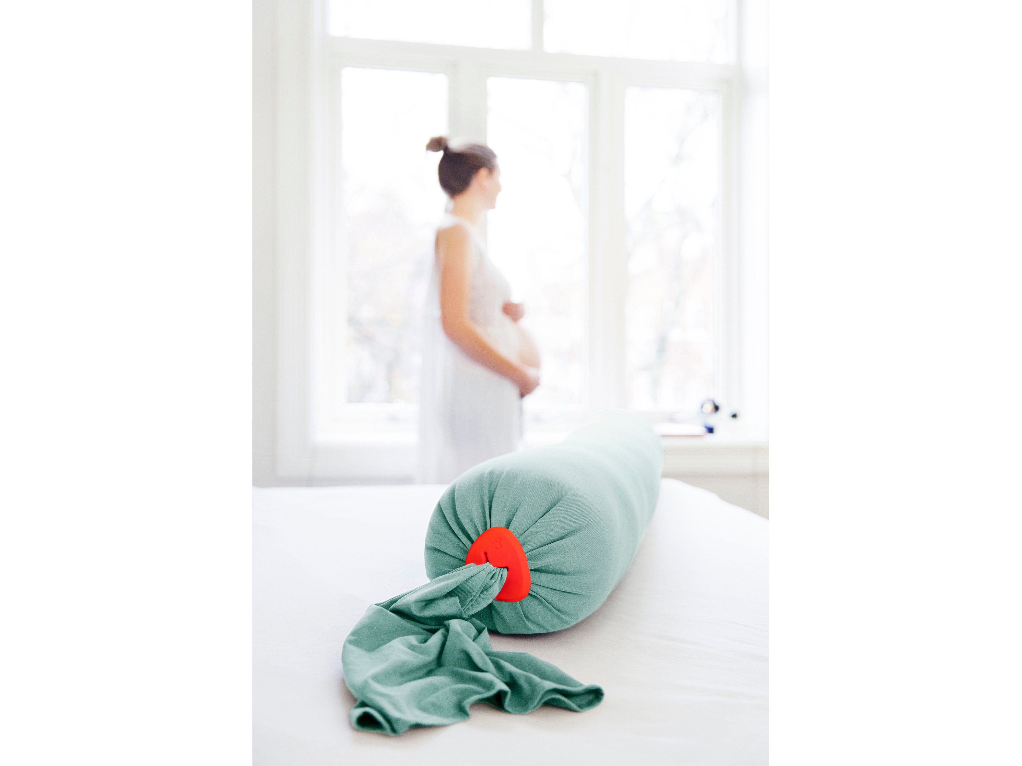bbhugme Bbhugme Pregnancy Pillow Cover, Eucalyptus, 1 stk.