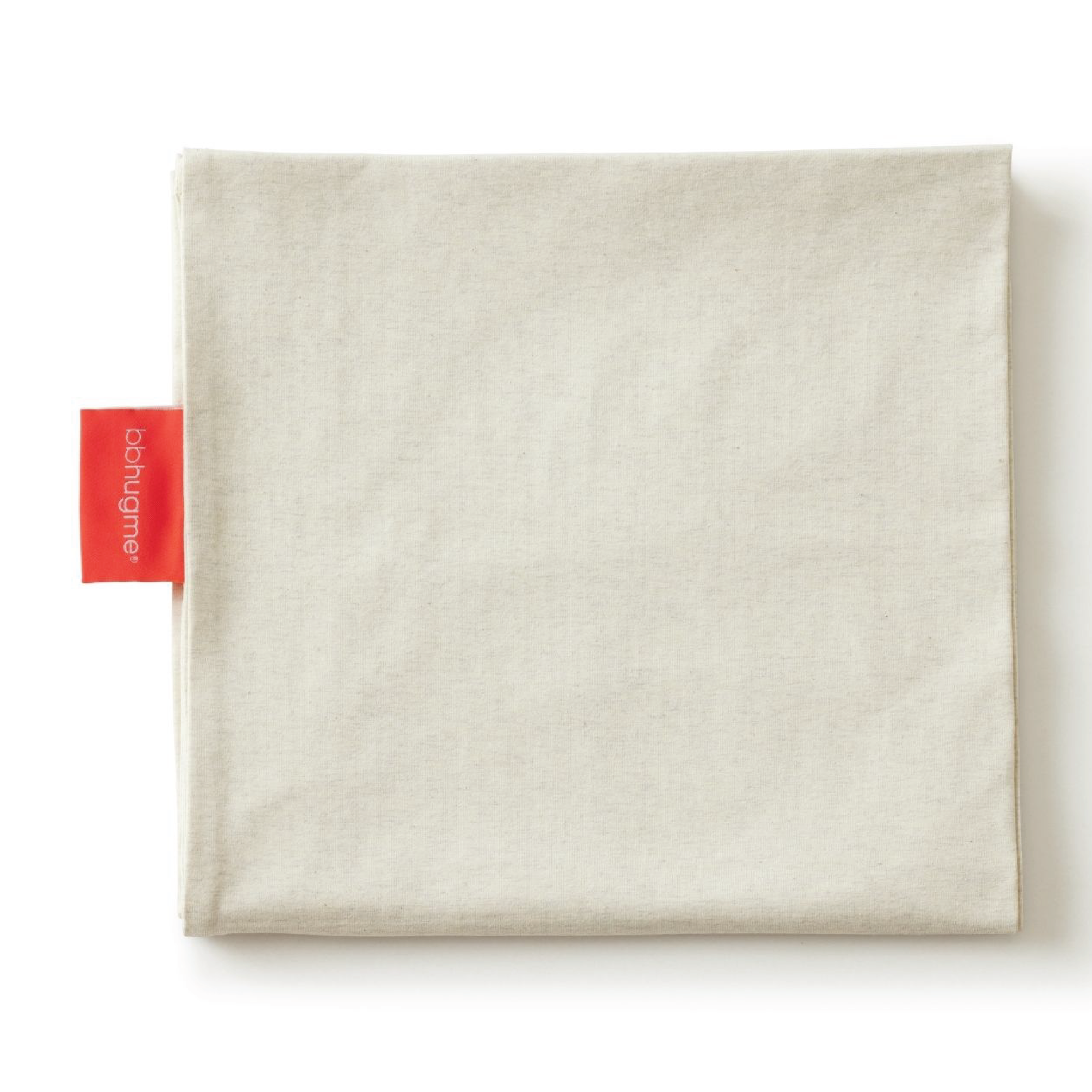 bbhugme Nursing Pillow Cover, Soft White, 1 stk.