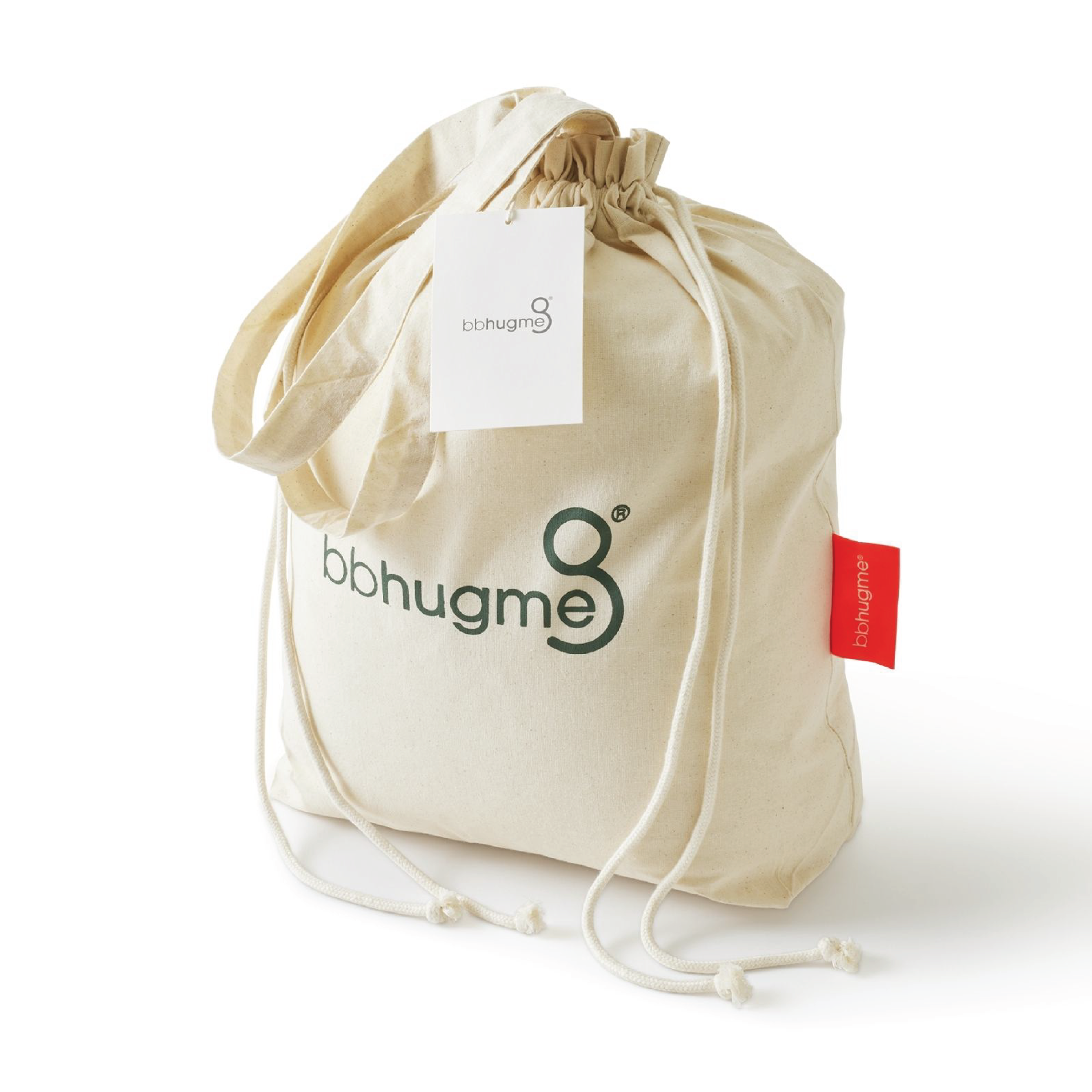 bbhugme Nursing Pillow, Soft White, 1 stk.